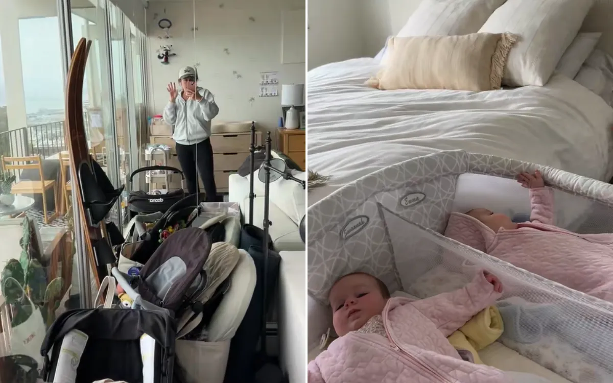 Allie Sweeney gives a tour of her one bedroom apartment.