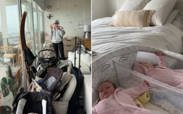 Allie Sweeney gives a tour of her one bedroom apartment.