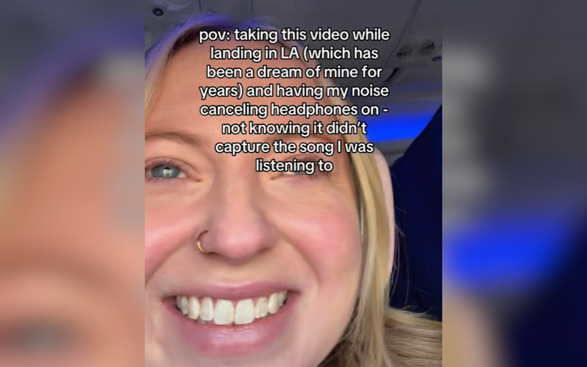 Woman Films Cute Video Landing at LAX—Then Realizes What Mic Picked Up