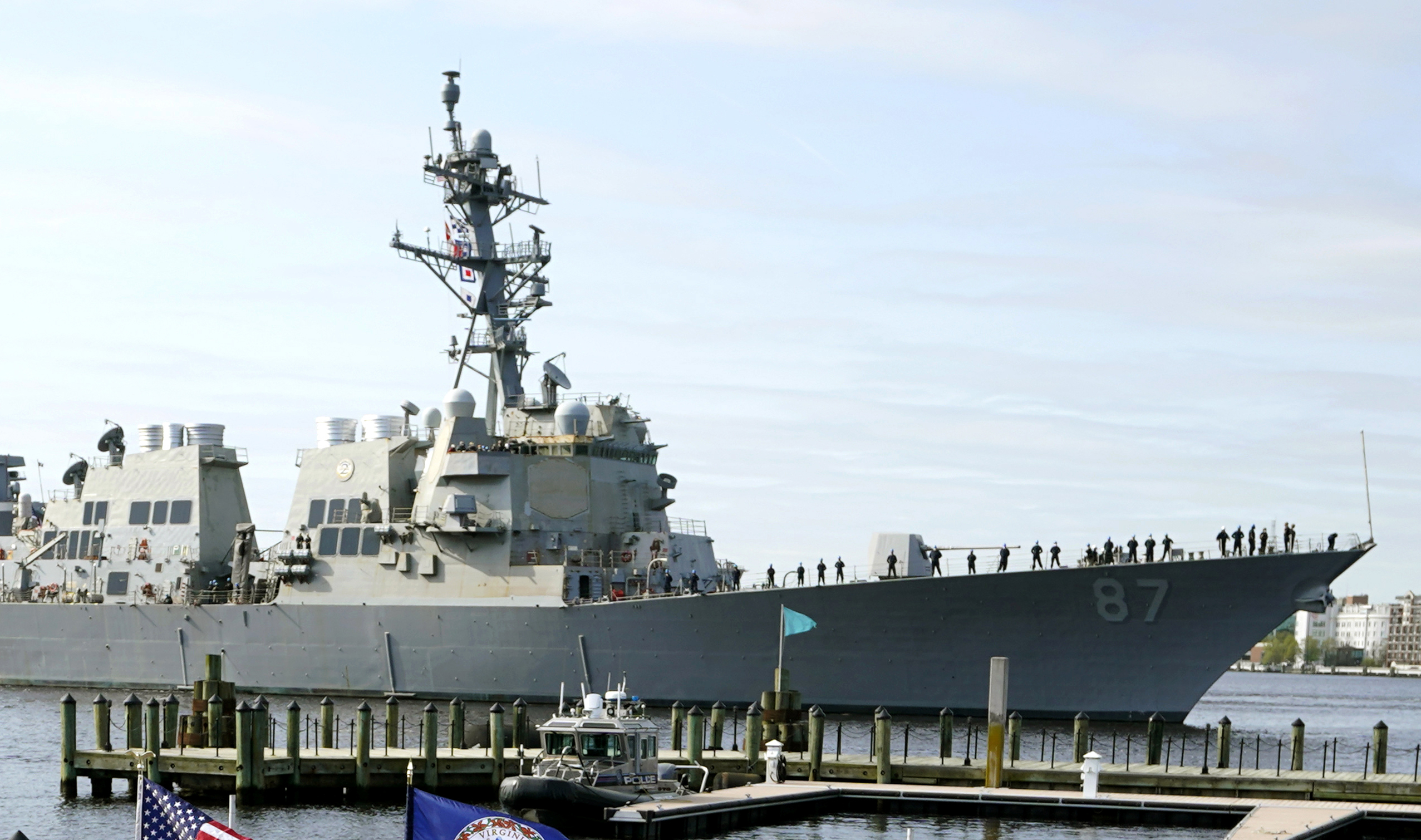 Navy Fires USS Mason Commanding Officer During Strike Drills