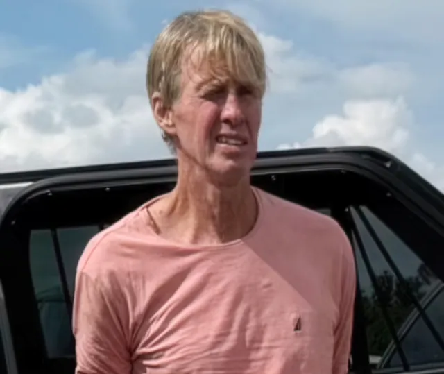 Law enforcement officers arrest Ryan Routh, the man suspected in the apparent assassination attempt of Donald Trump, on September 15, 2024.