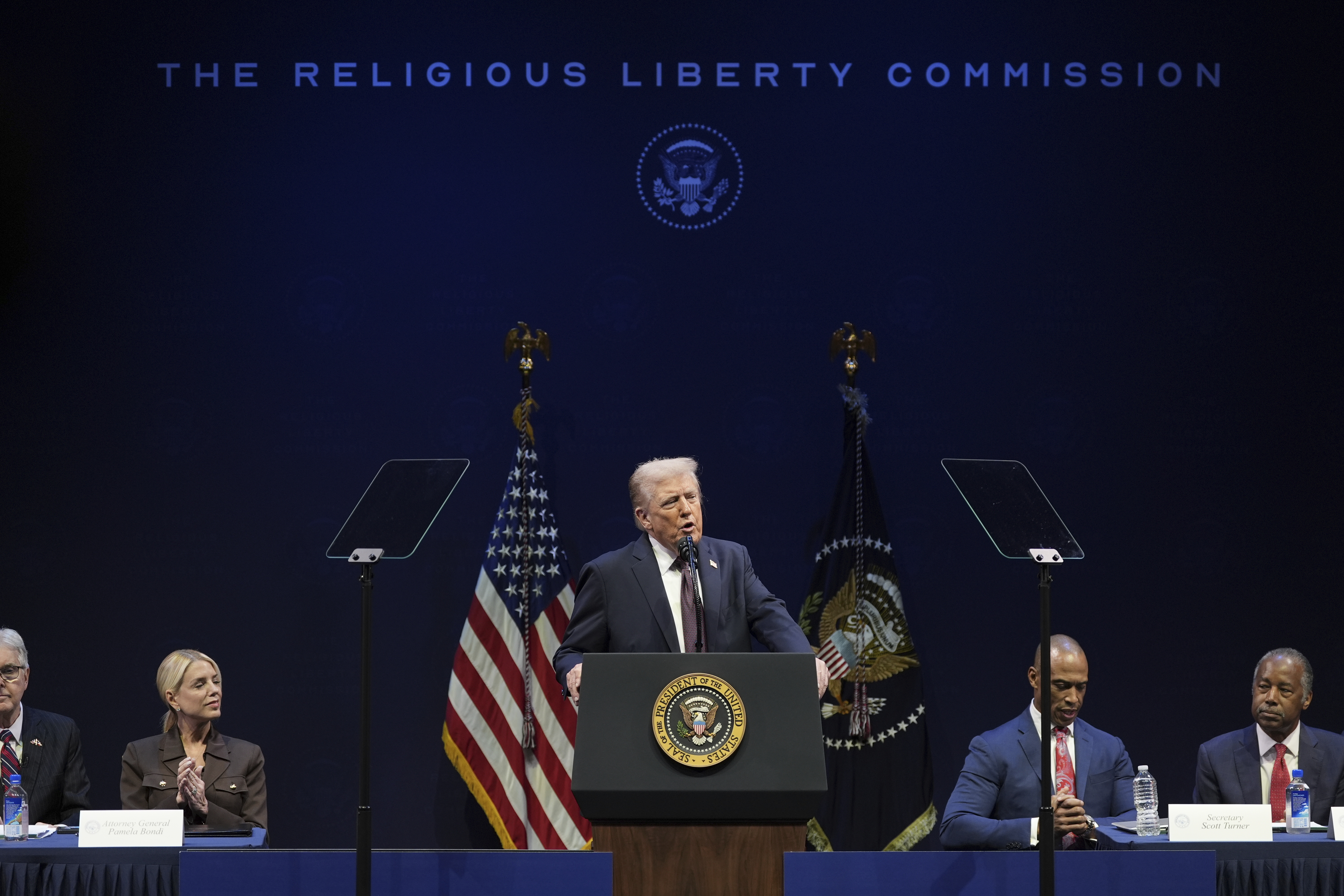 Donald Trump's 'Religious Liberty Commission' Descends Into Chaos