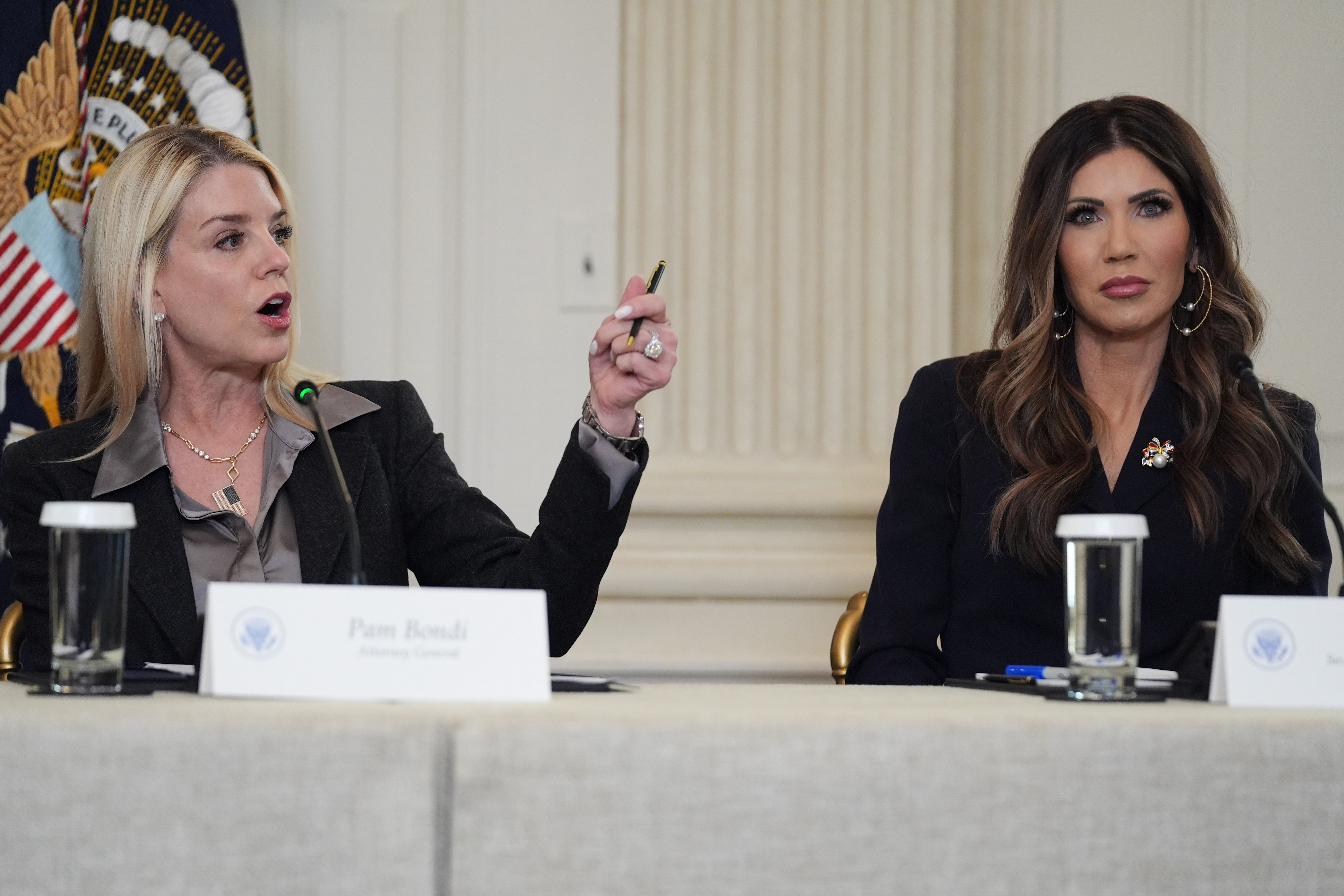 Pam Bondi’s Chances of Leaving Cabinet Surge Past Kristi Noem's