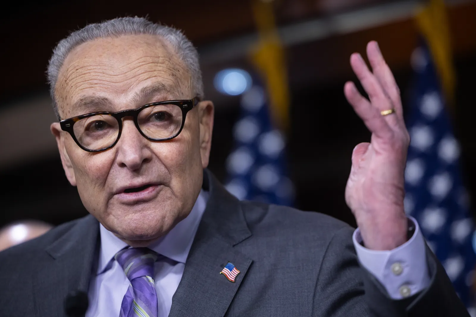 Schumer Calls Trump’s Penn Station Renaming Claim an ‘Absolute Lie’
