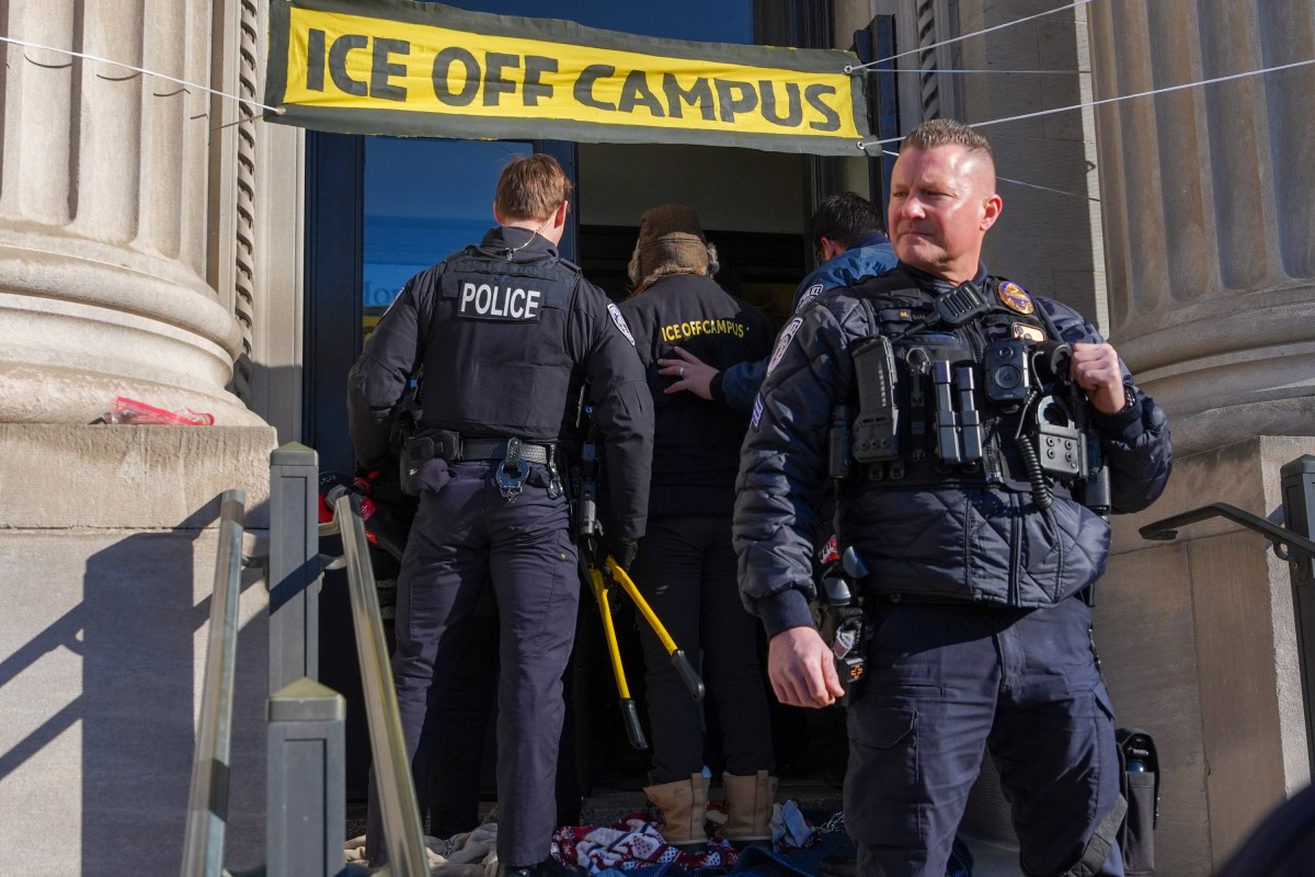 ICE Chase Ends With Multi-Vehicle Crash, Man Taken Away Covered by a Sheet