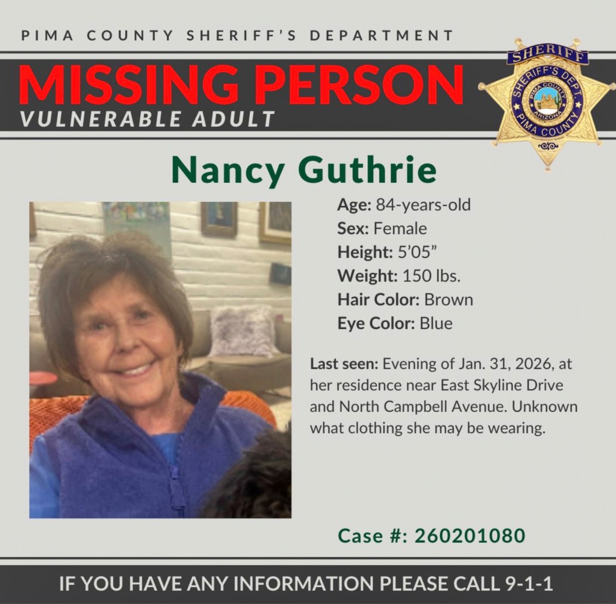 The Abduction of Nancy Guthrie: Unraveling a Disturbing Mystery