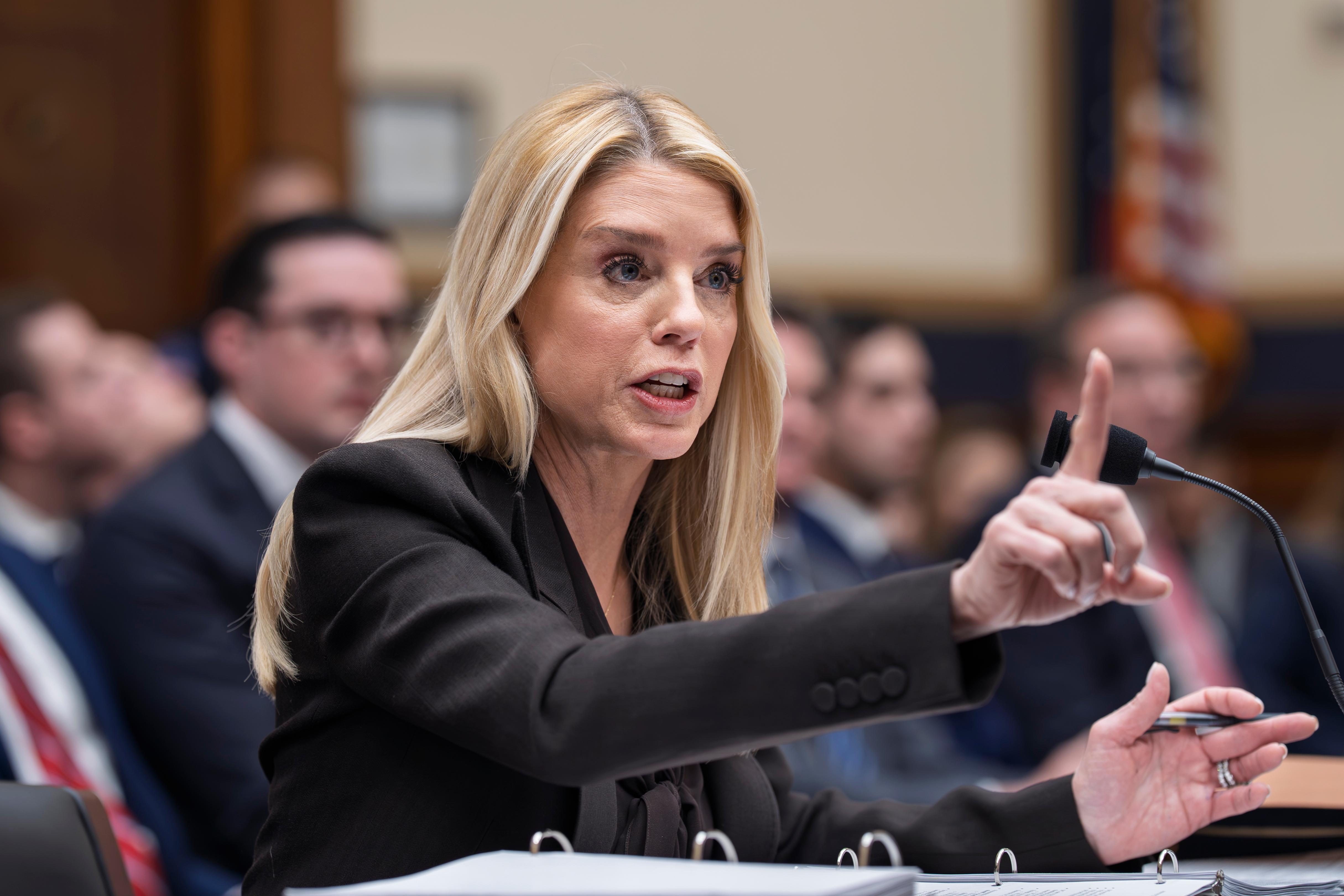 Pam Bondi Faces Impeachment Calls After Combative Hearing