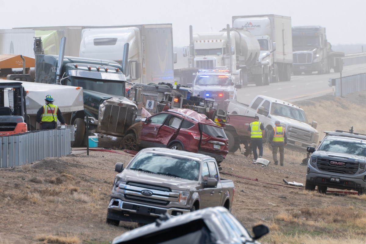 I-25 Colorado Massive Pileup: Map Shows Road Closures After Crash