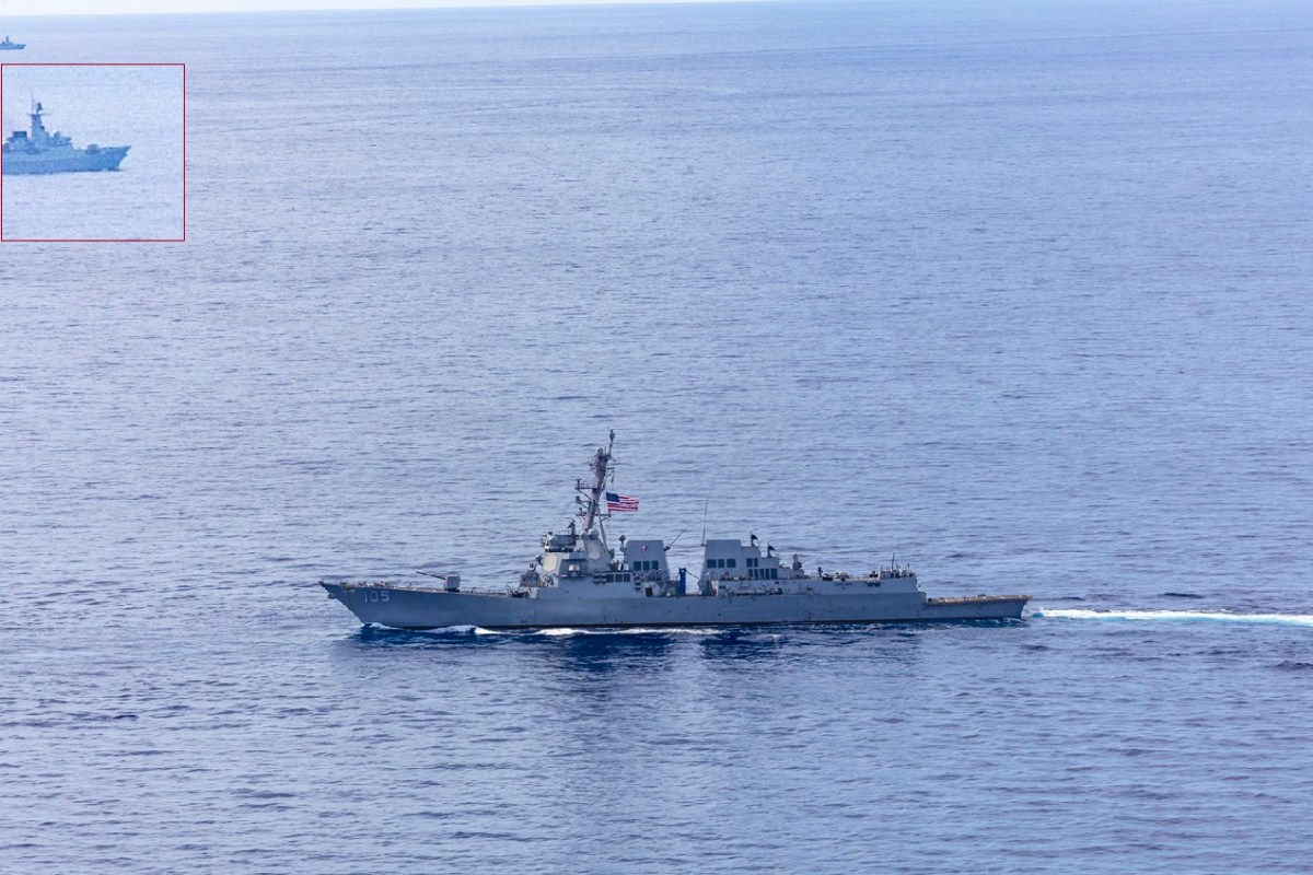 Chinese Warships Shadow US Military Drills in Disputed Waters