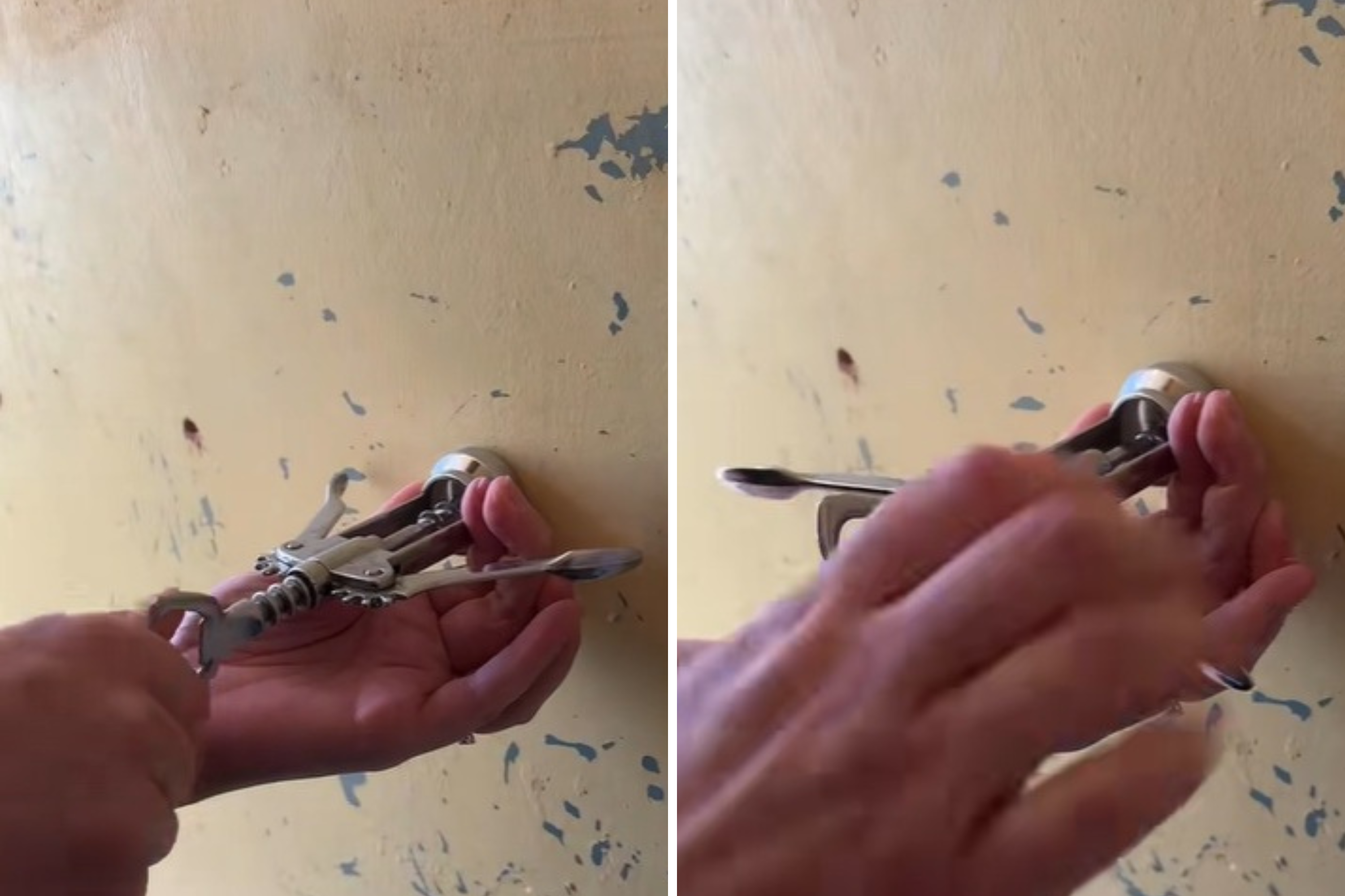 Woman Uses Wine Opener As DIY Tool—No One Was Ready for the Result