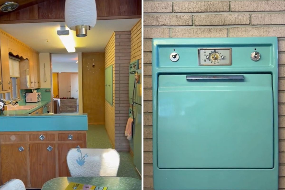 1950s ‘Time Capsule’ Kitchen Discovered in Illinois Stuns Internet