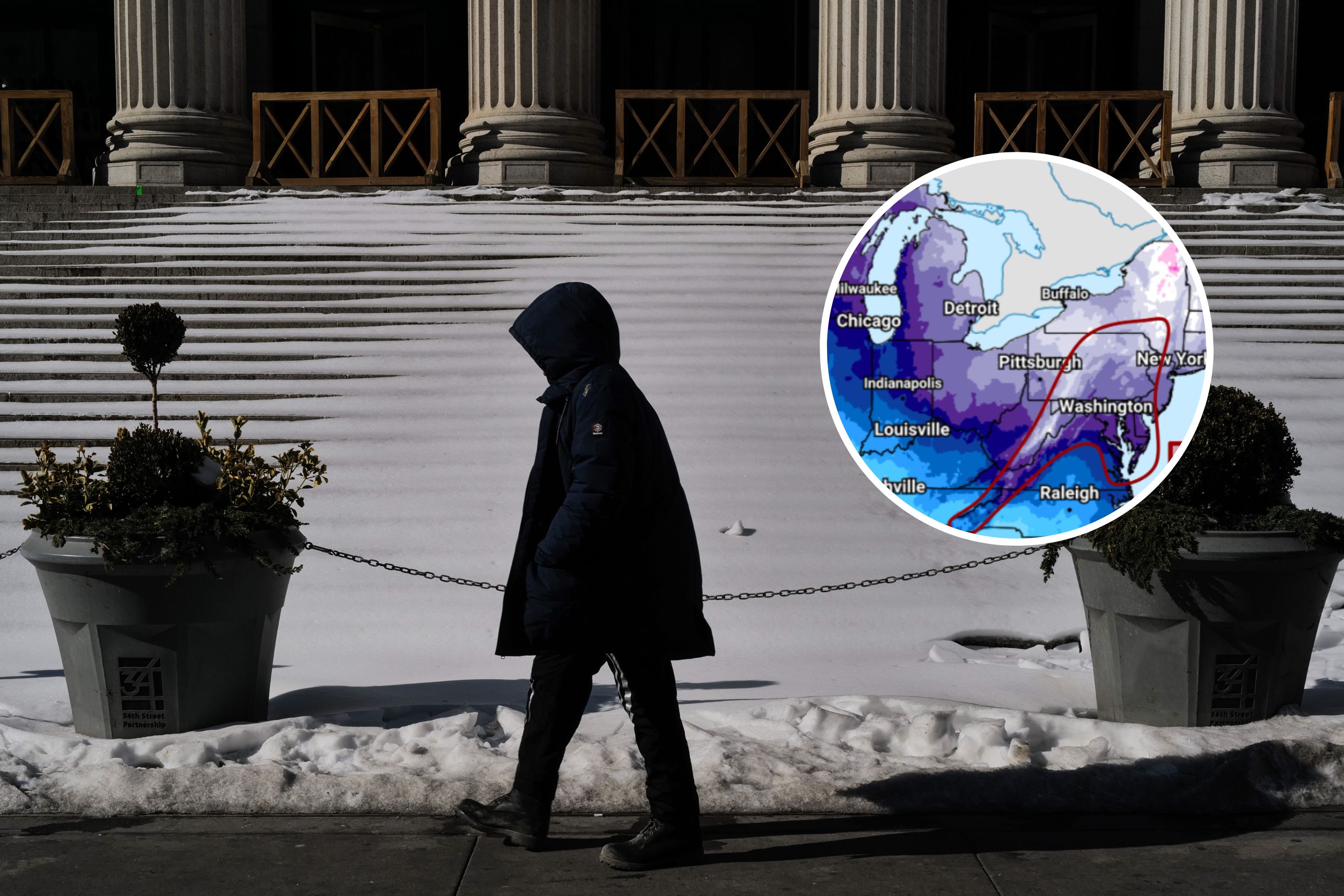 Map Shows Where Extreme Cold to Strike This Weekend: '-30F'