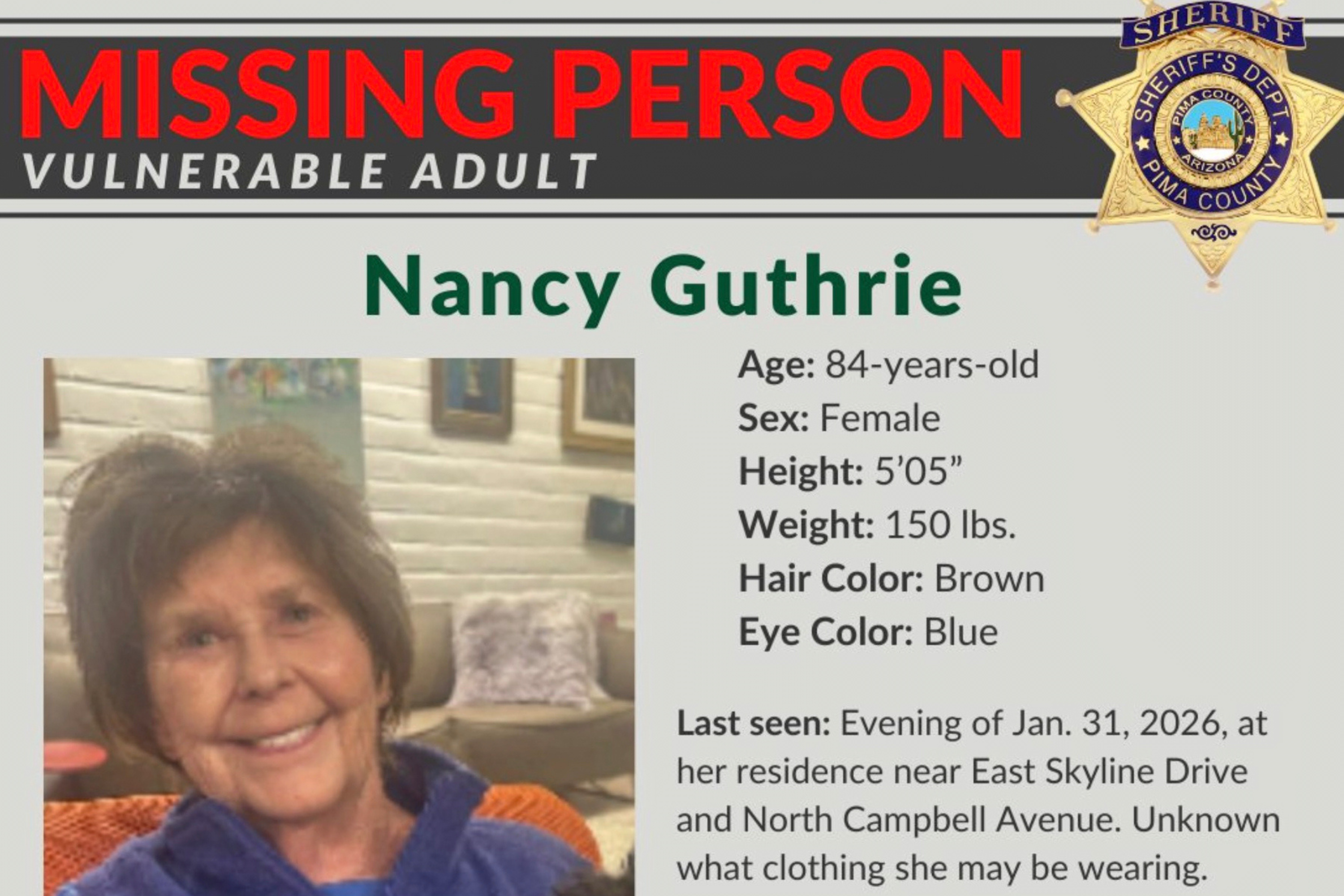 Nancy Guthrie Disappearance: Four Key Questions