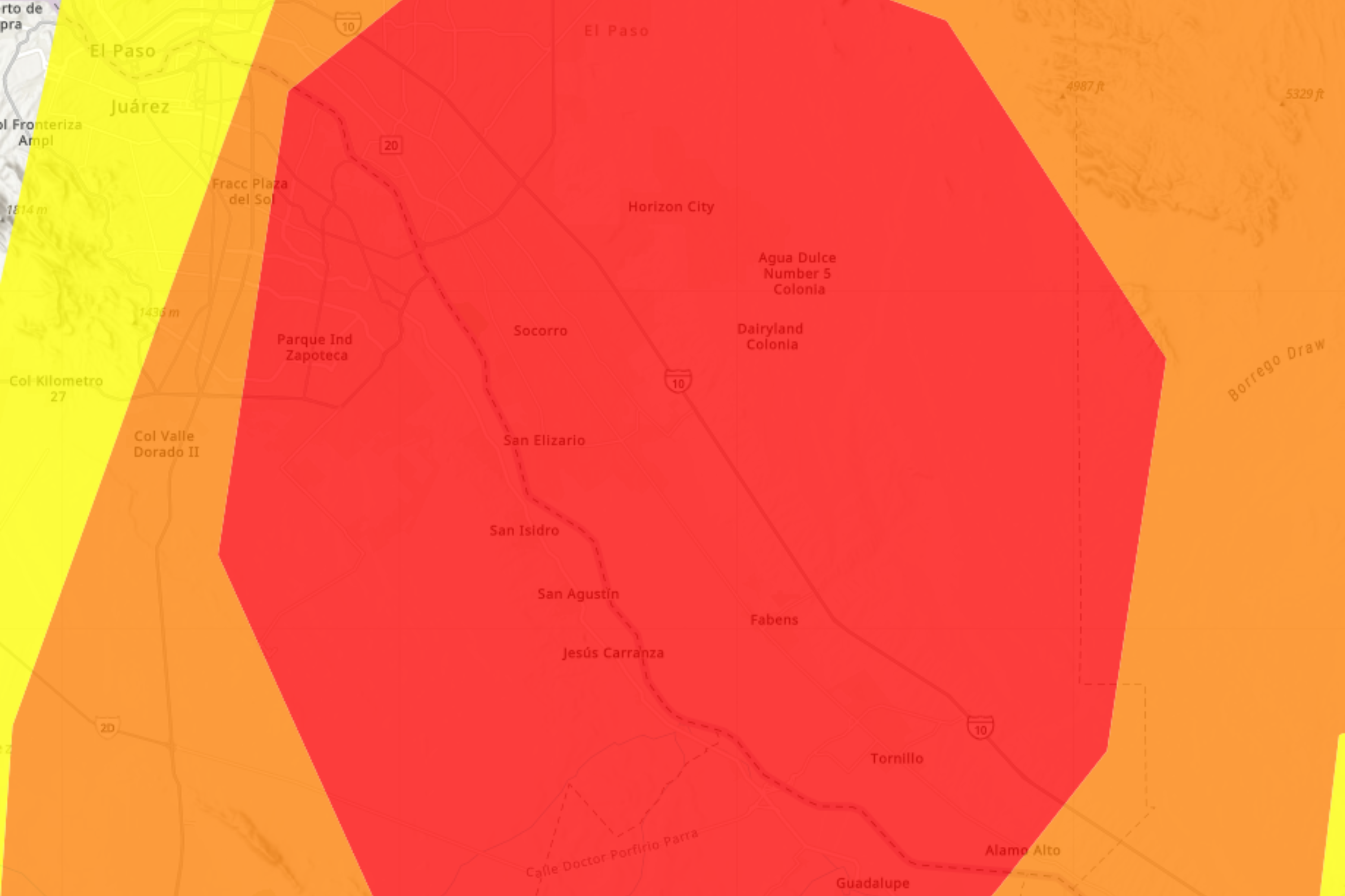 Thousands Advised To Stay Inside in Texas