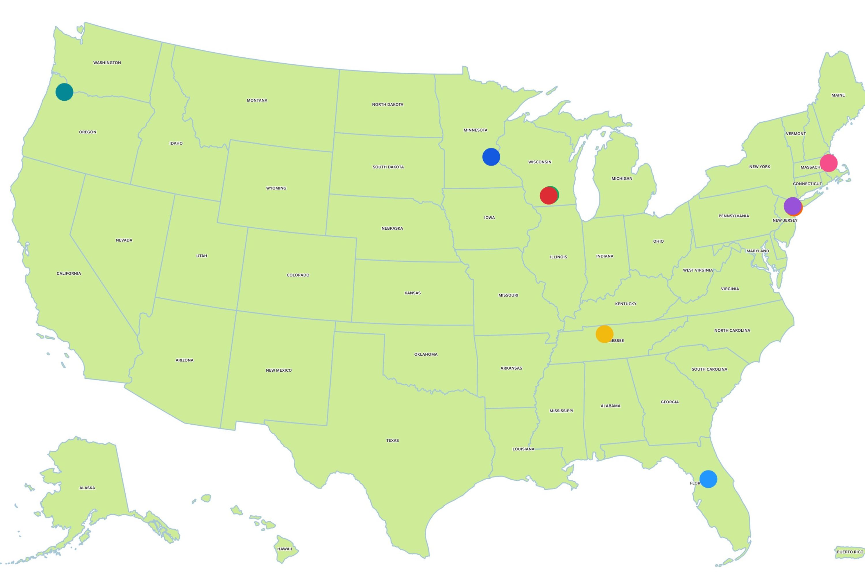 Map Shows 10 Zip Codes Gen Z Are Flocking To