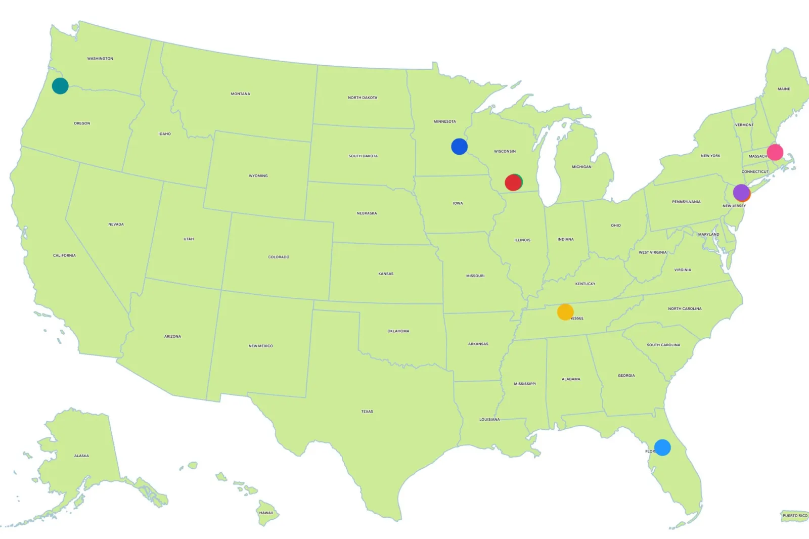 Map Shows 10 Zip Codes Gen Z Are Flocking To