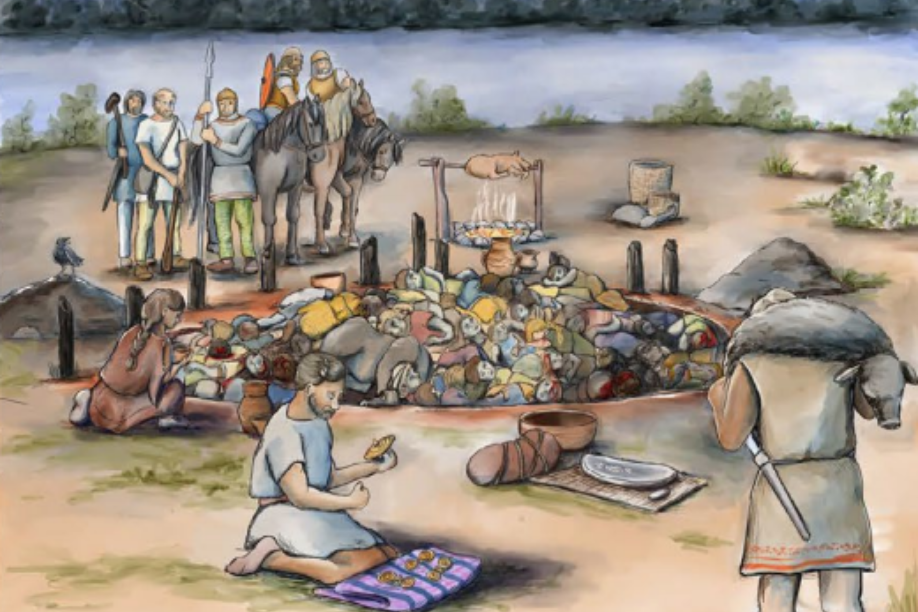 Archaeologists Discover 1,100-Year-Old Mass Grave of Women and Children