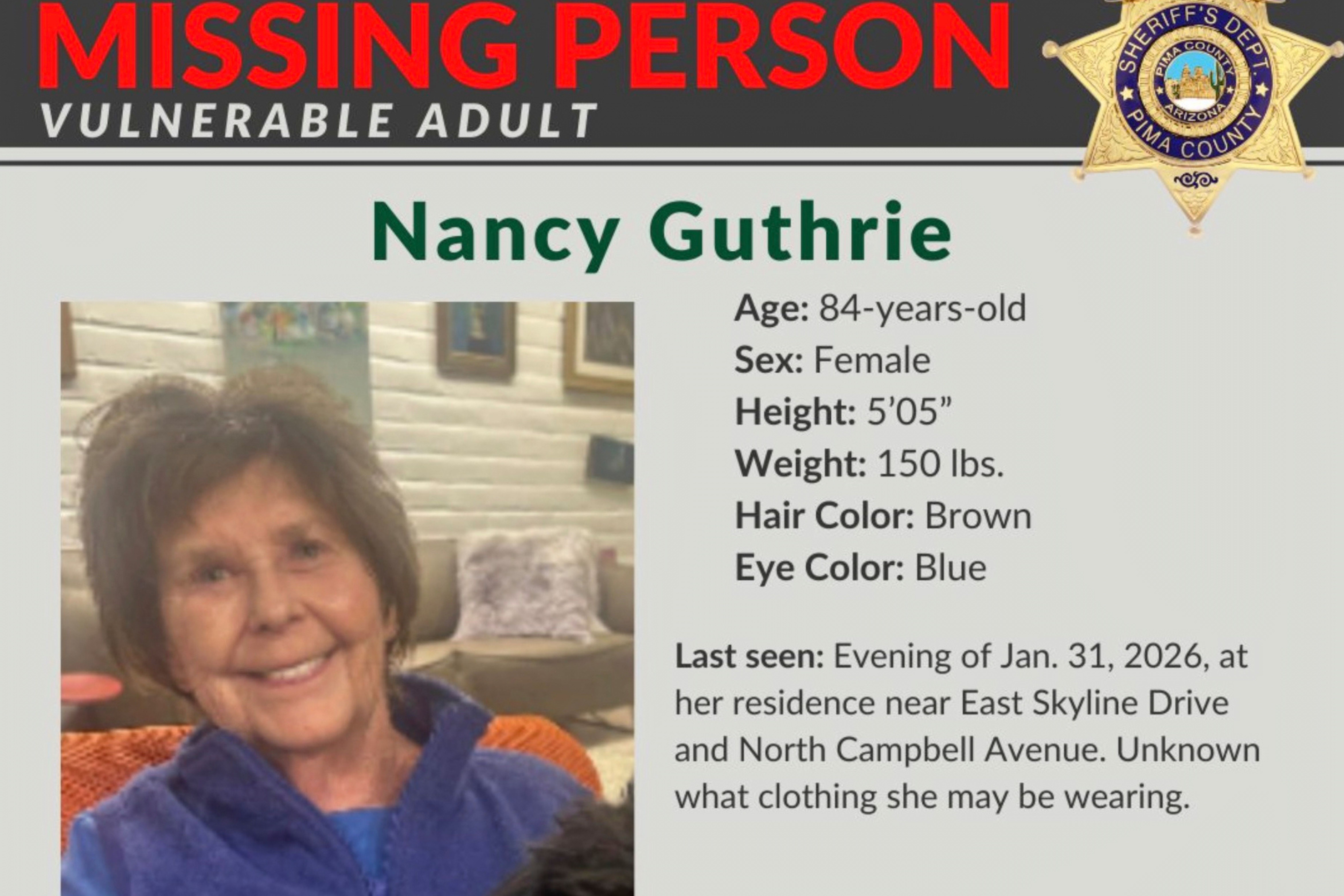Nancy Guthrie Update: Ex-FBI Agent Details 7 Reasons Case Not Cartel-Linked