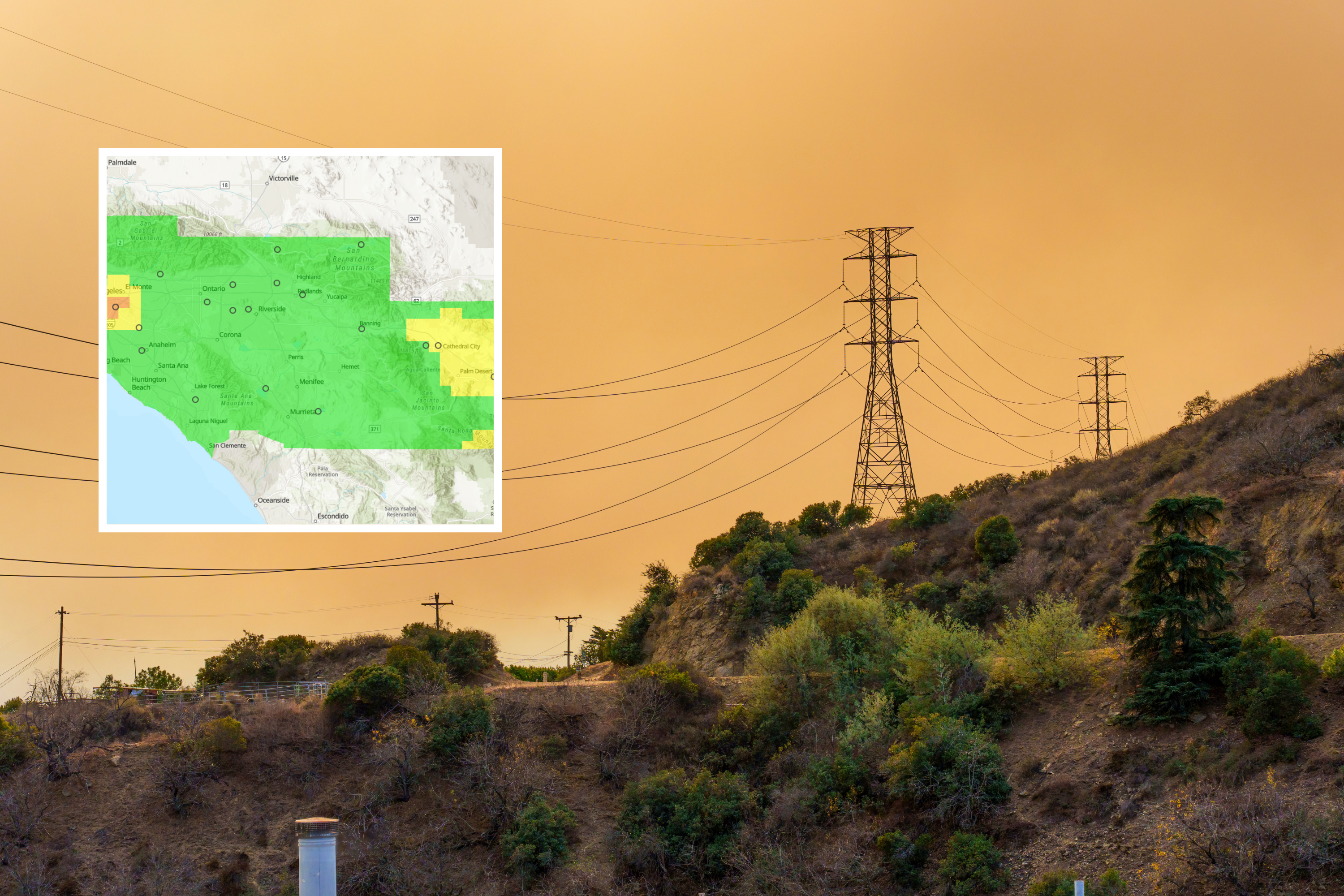 Thousands in California Told To Limit Outdoor Activity, Close Windows