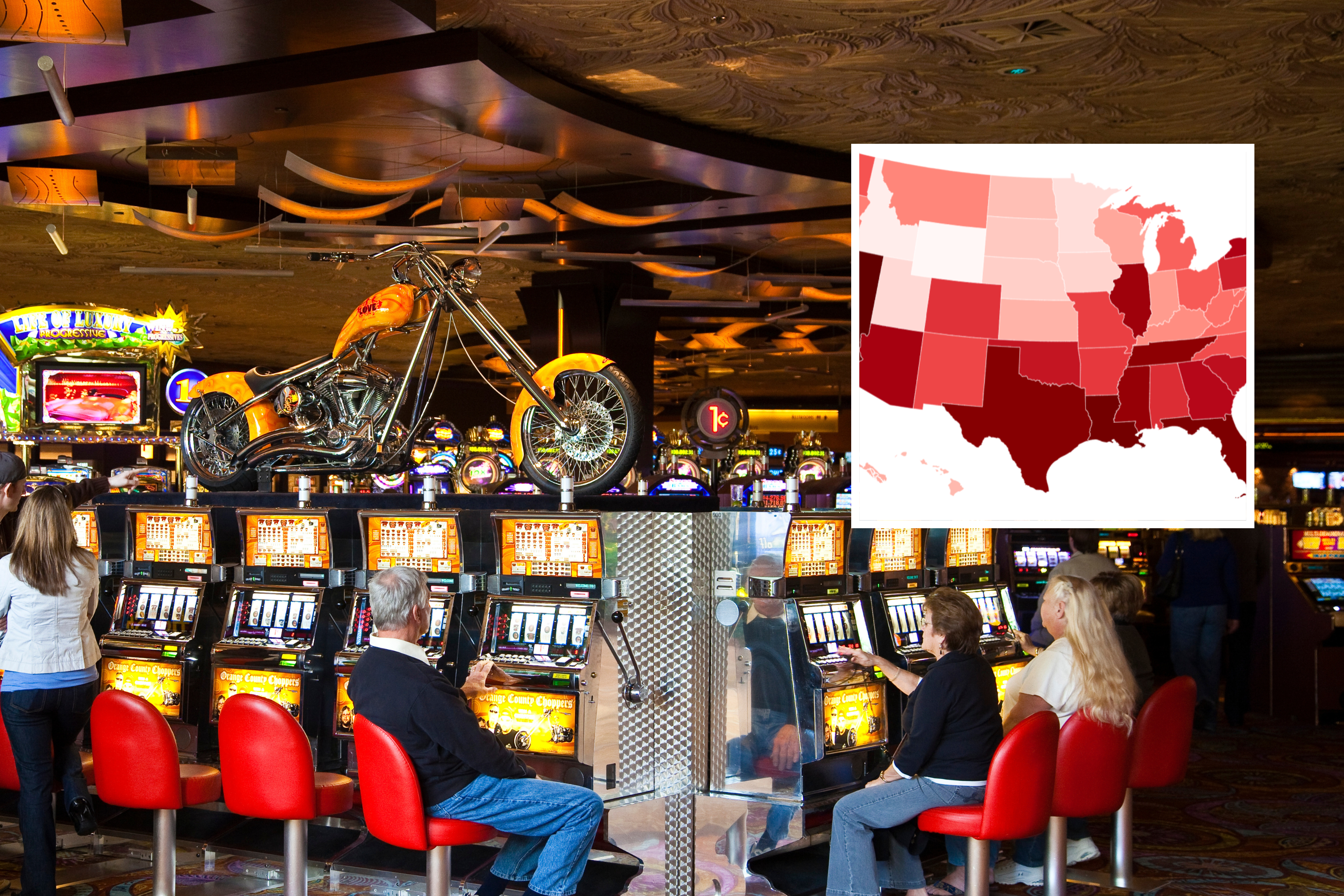 Map Shows Most ‘Sinful’ States in the US in 2026