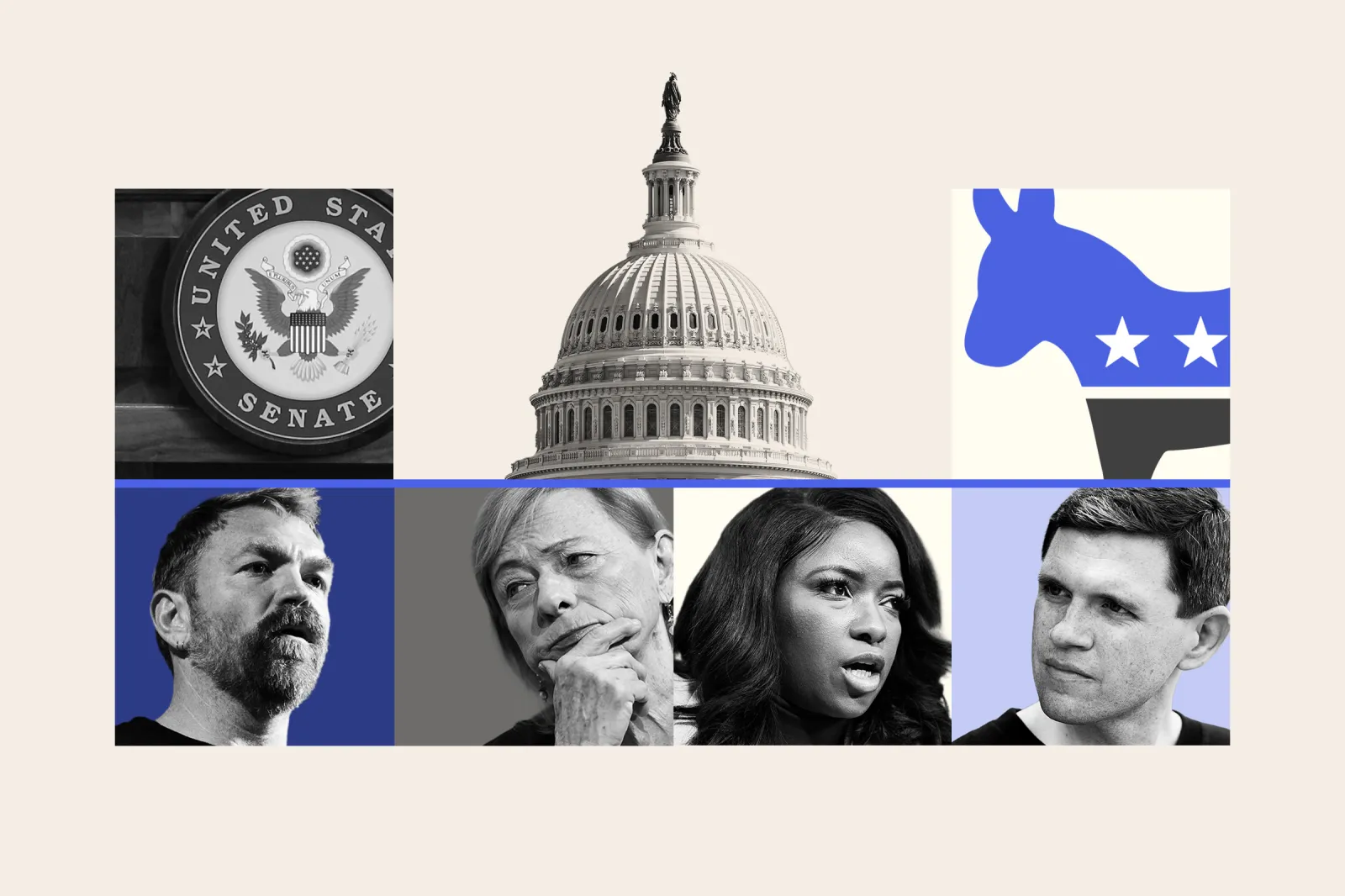 Primary Democrats Critical Democrat Primaries Get Messy as Party Aims to Flip Senate From ...