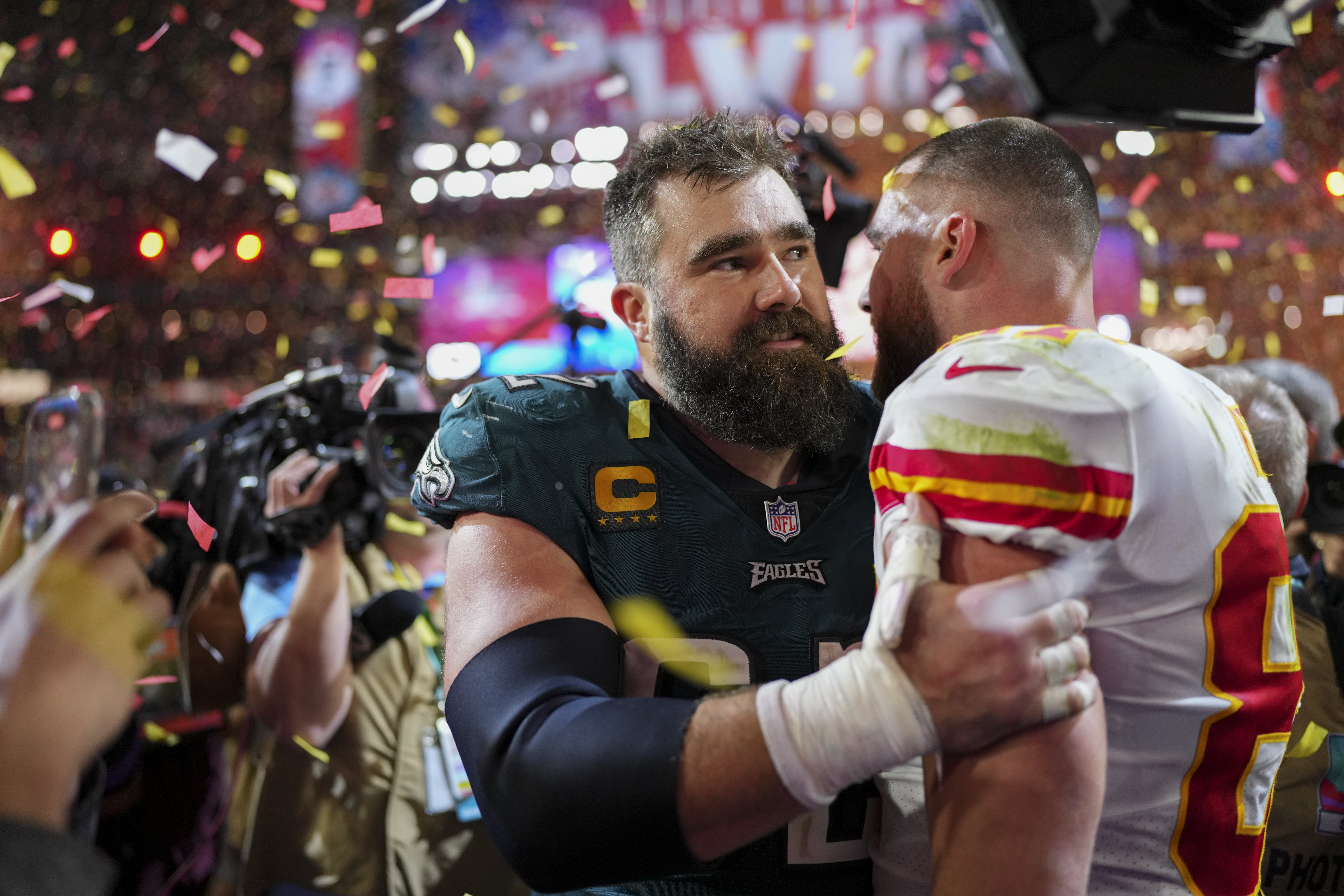 Emotional Jason Kelce Throws Hilarious Shot at Cleveland Browns