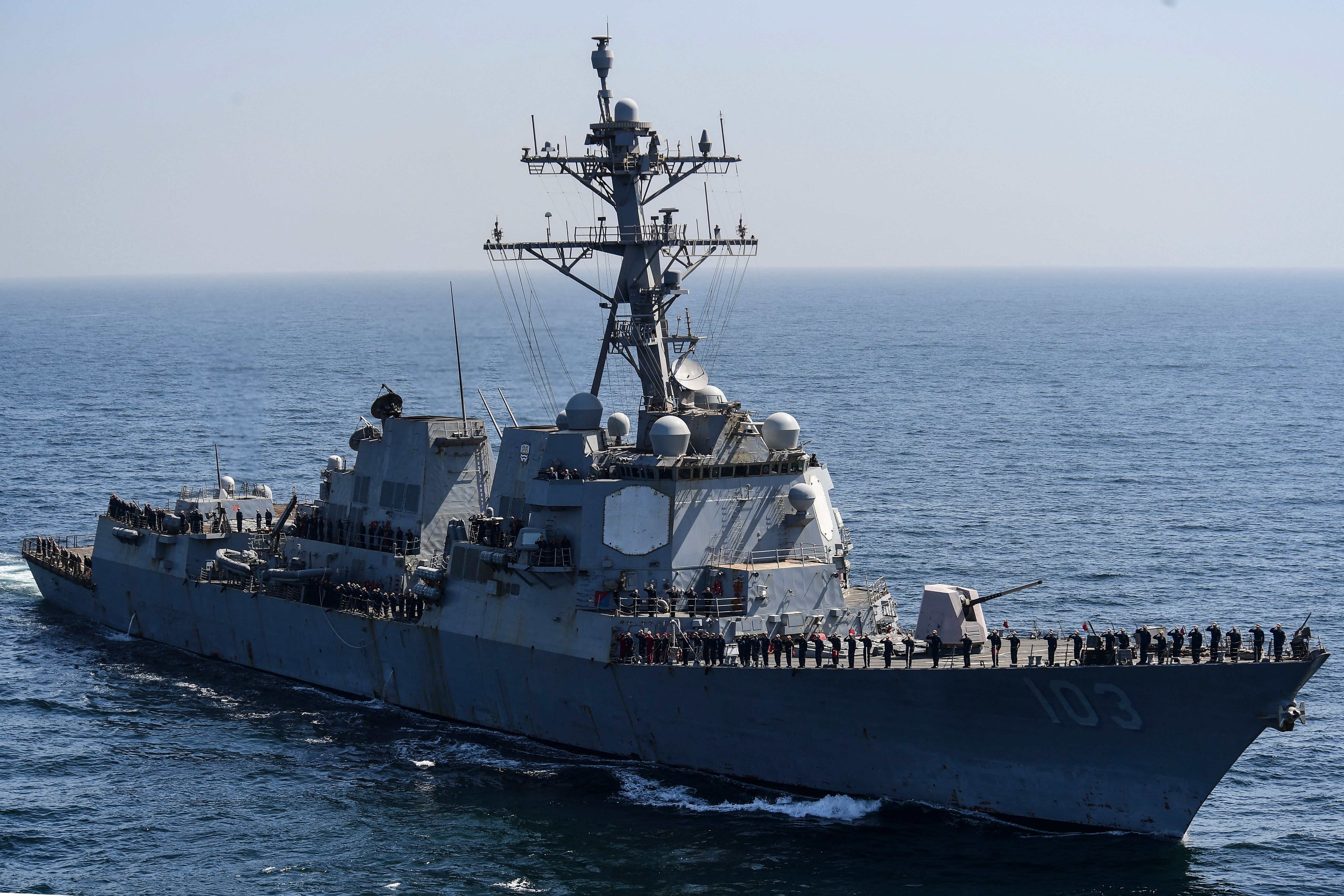 Two US Navy Ships Collide in Waters off South America