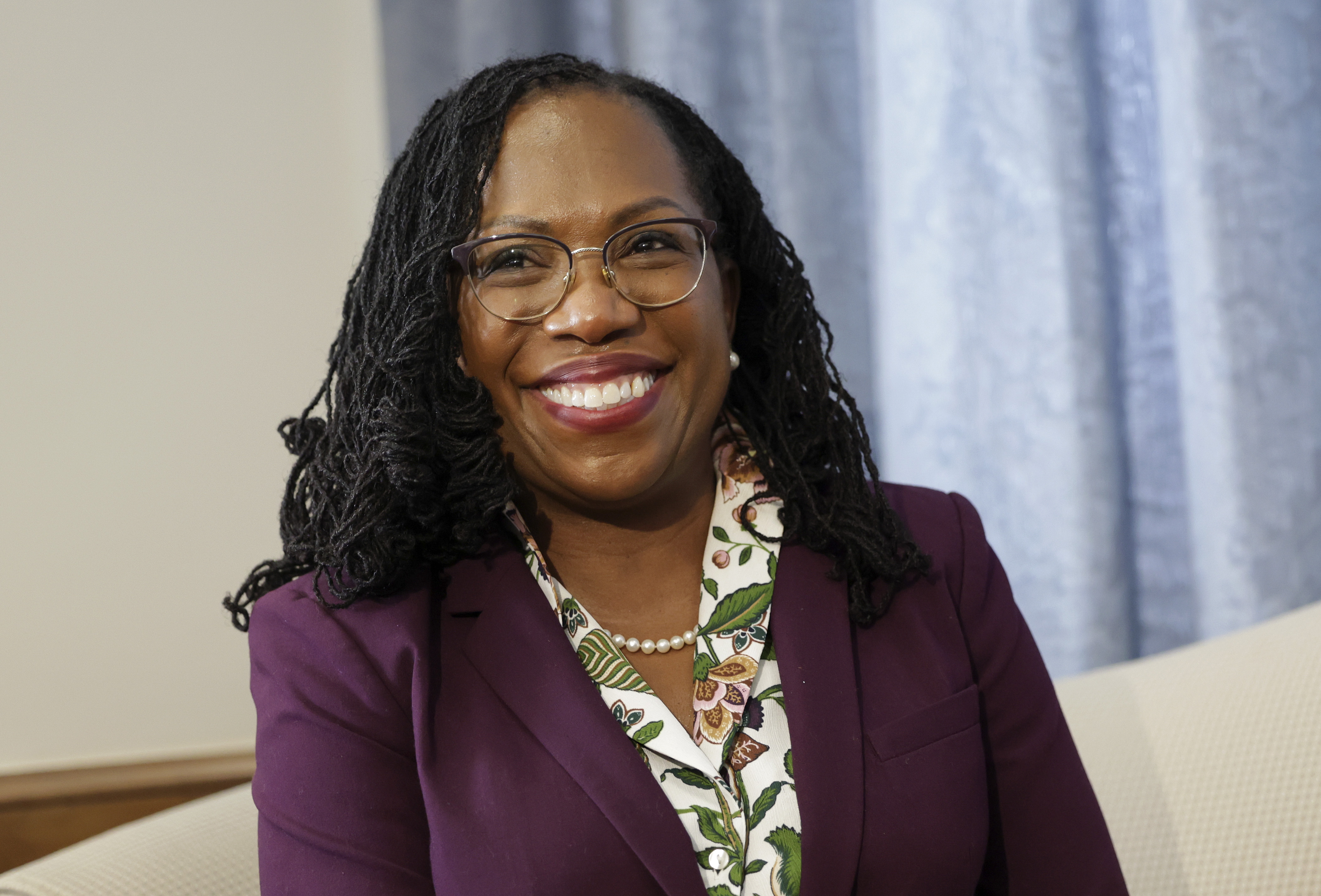 Ketanji Brown Jackson Faces Question on Trump 'Nationalize' Elections Calls