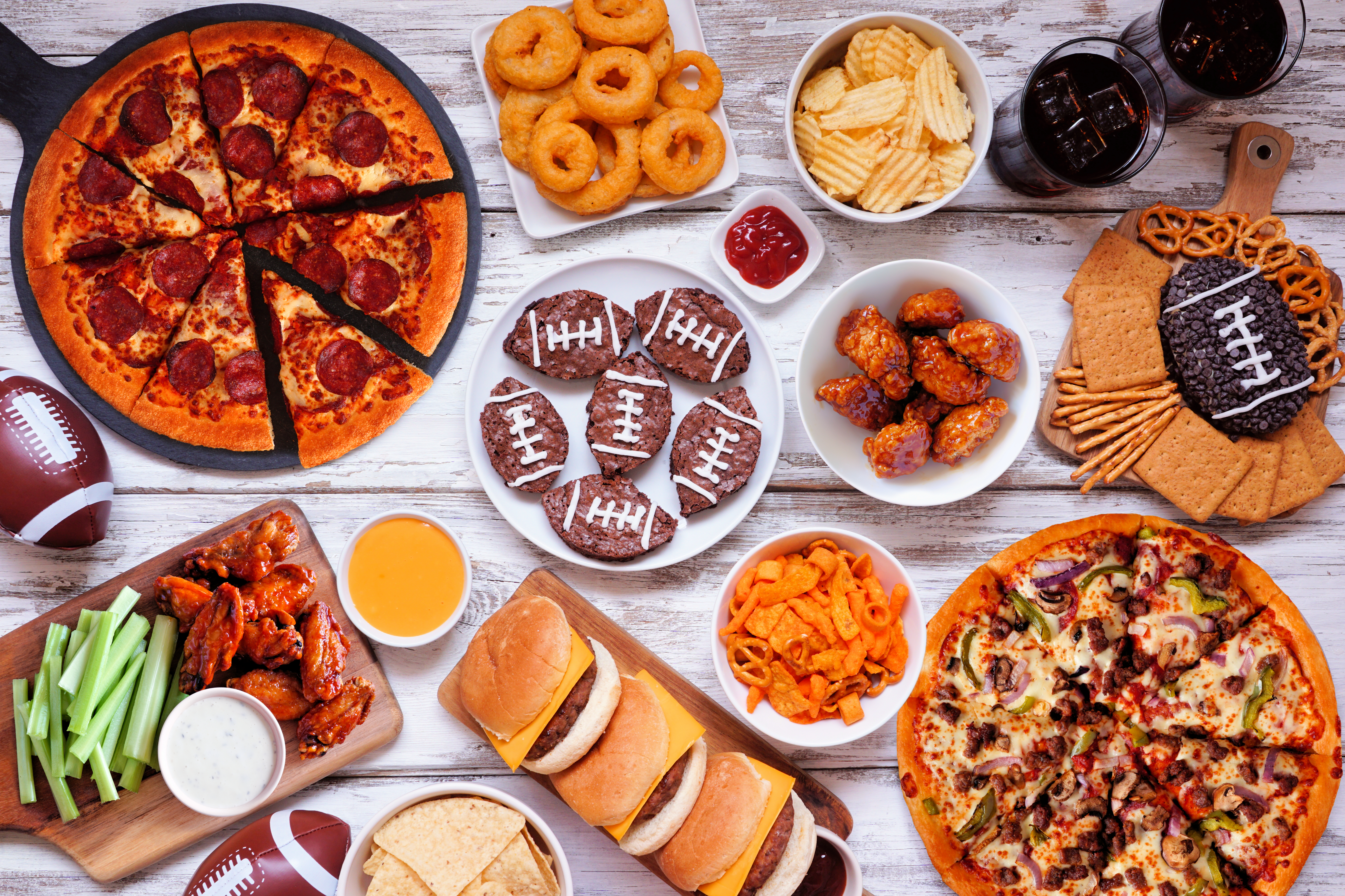 Map Shows Most-Popular Super Bowl Snacks in Each State