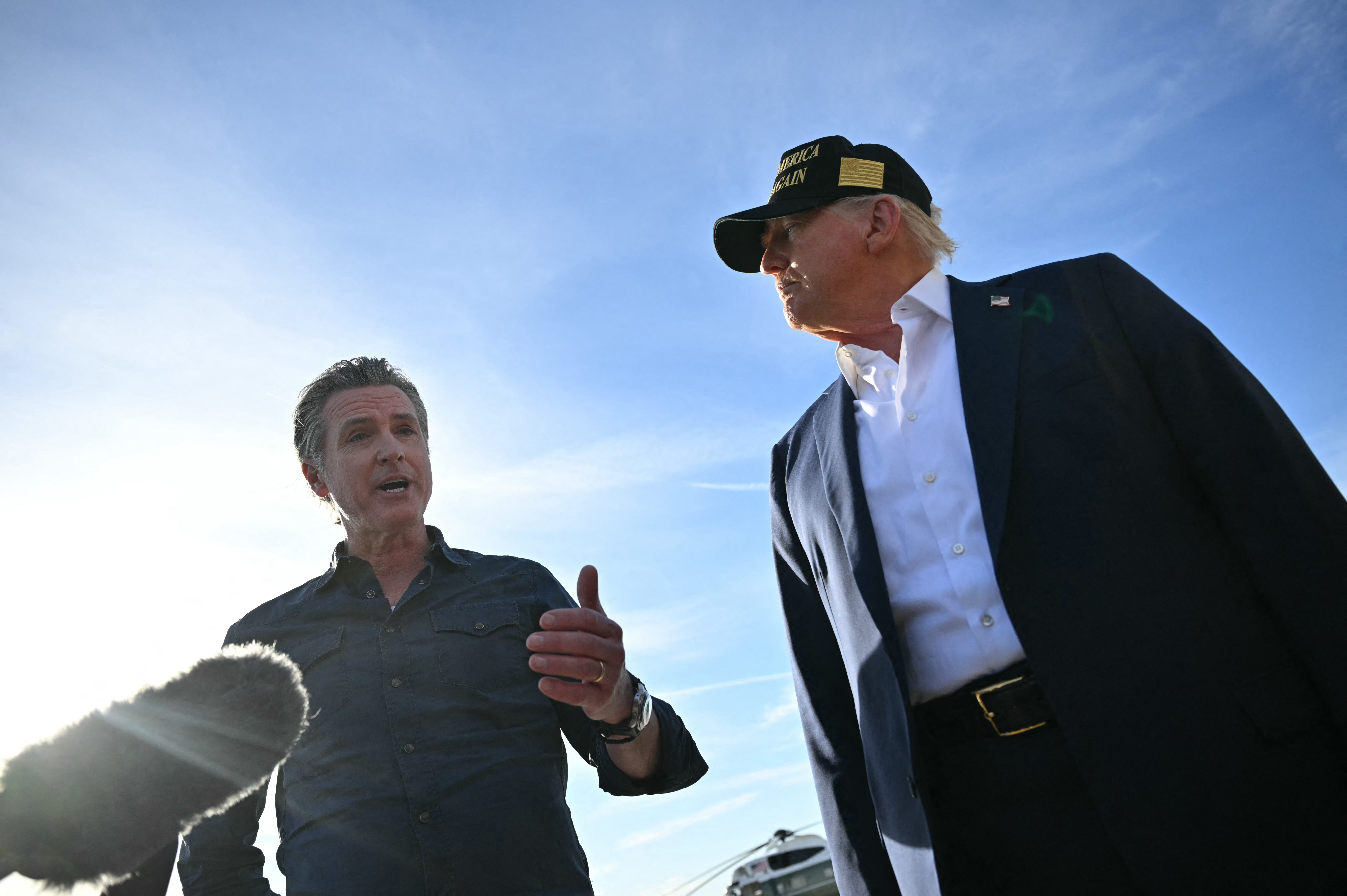 Trump Says Newsom Has 'Dropped Out' of 2028 Race