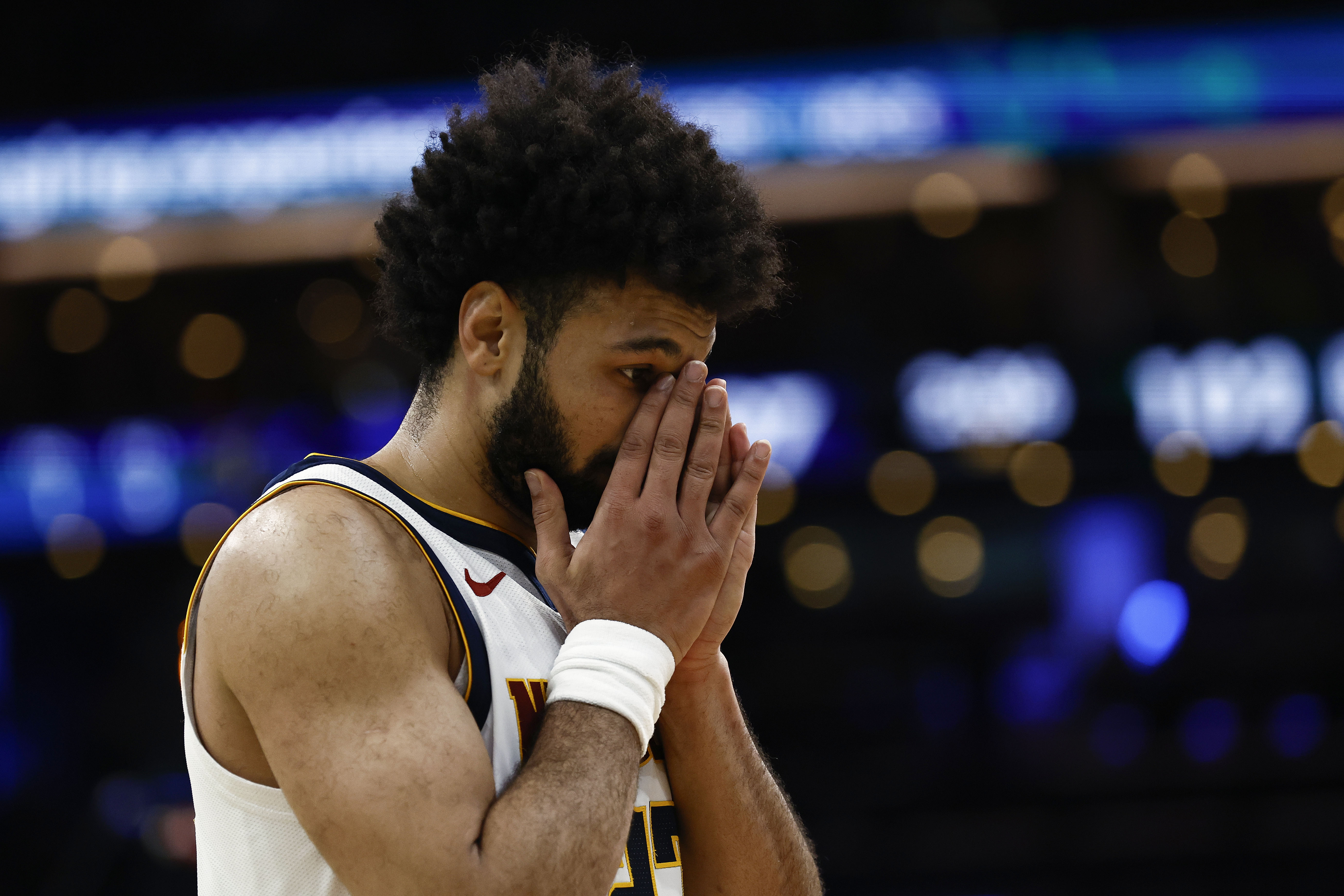 Nuggets Star Guard Jamal Murray Exits Game Against Celtics
