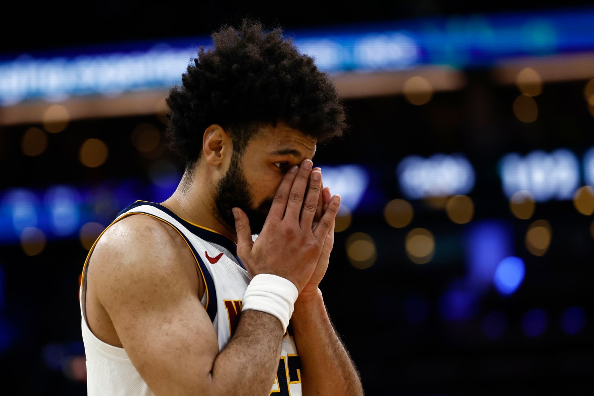 Nuggets star guard Jamal Murray exits game against Celtics