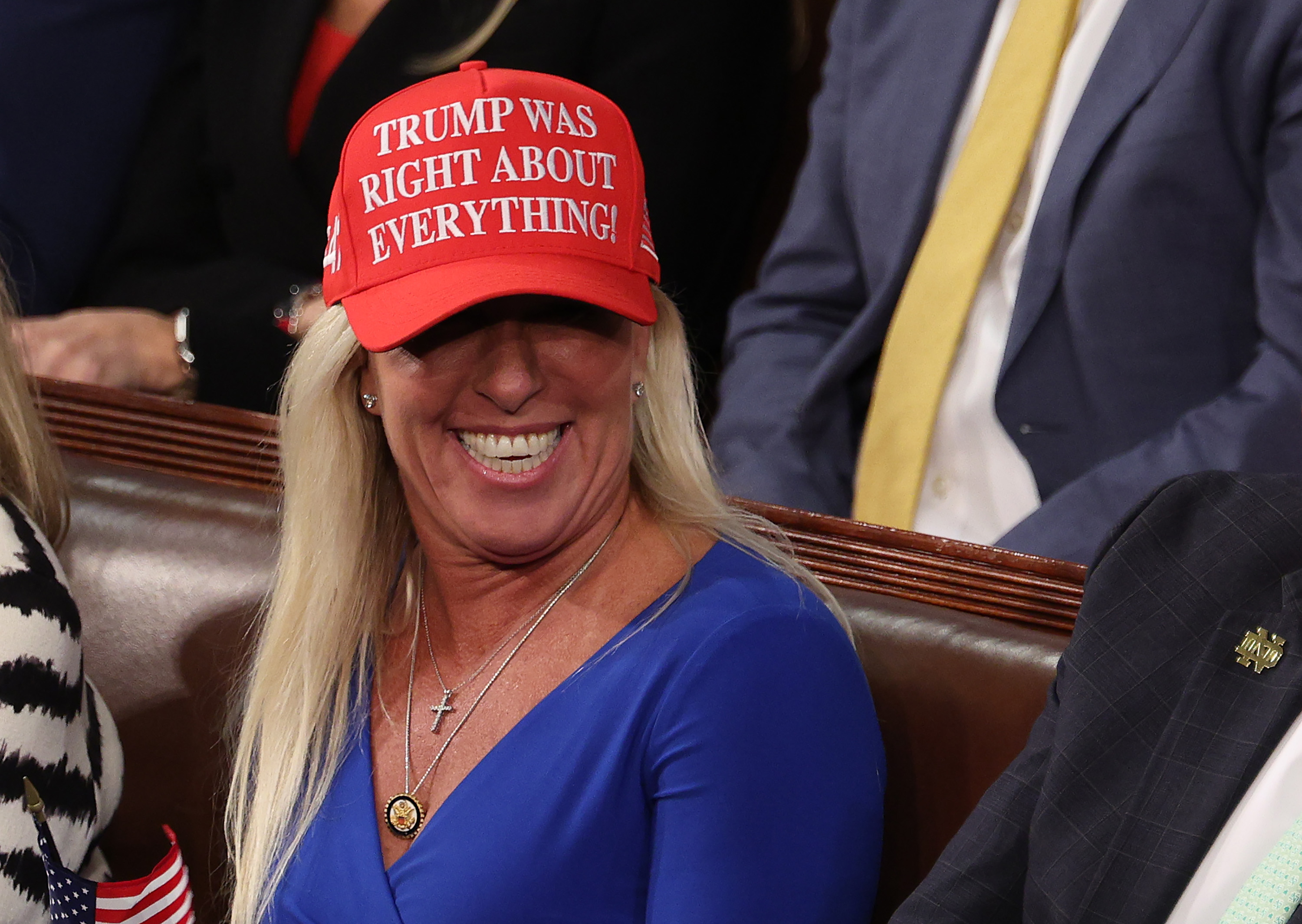 Marjorie Taylor Greene Rips Into 'Weak' Republicans