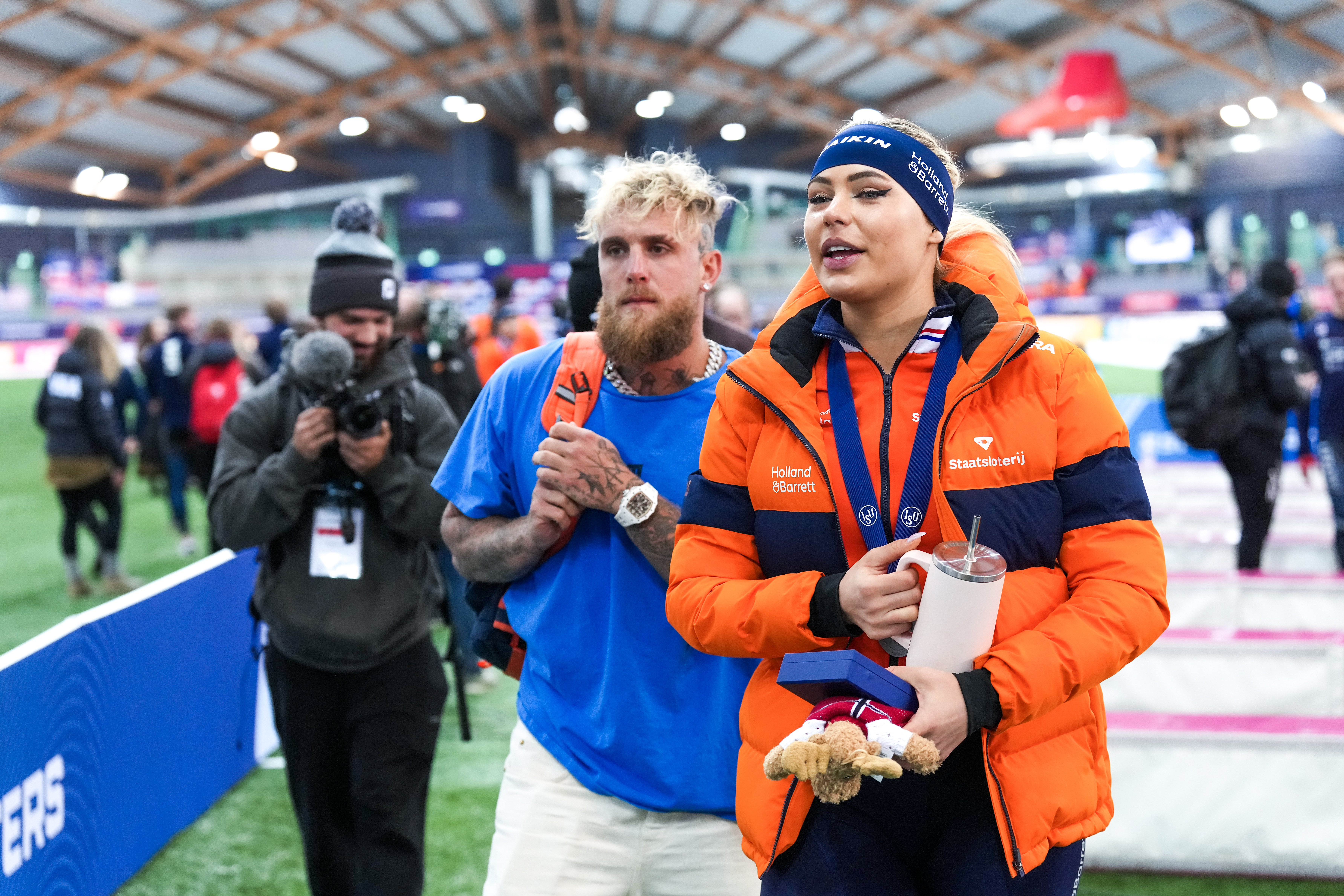 Jake Paul's Encouraging Message to Fiancée Jutta Leerdam Before Olympics Debut