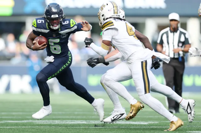 Seahawks quarterback Jalen Milroe