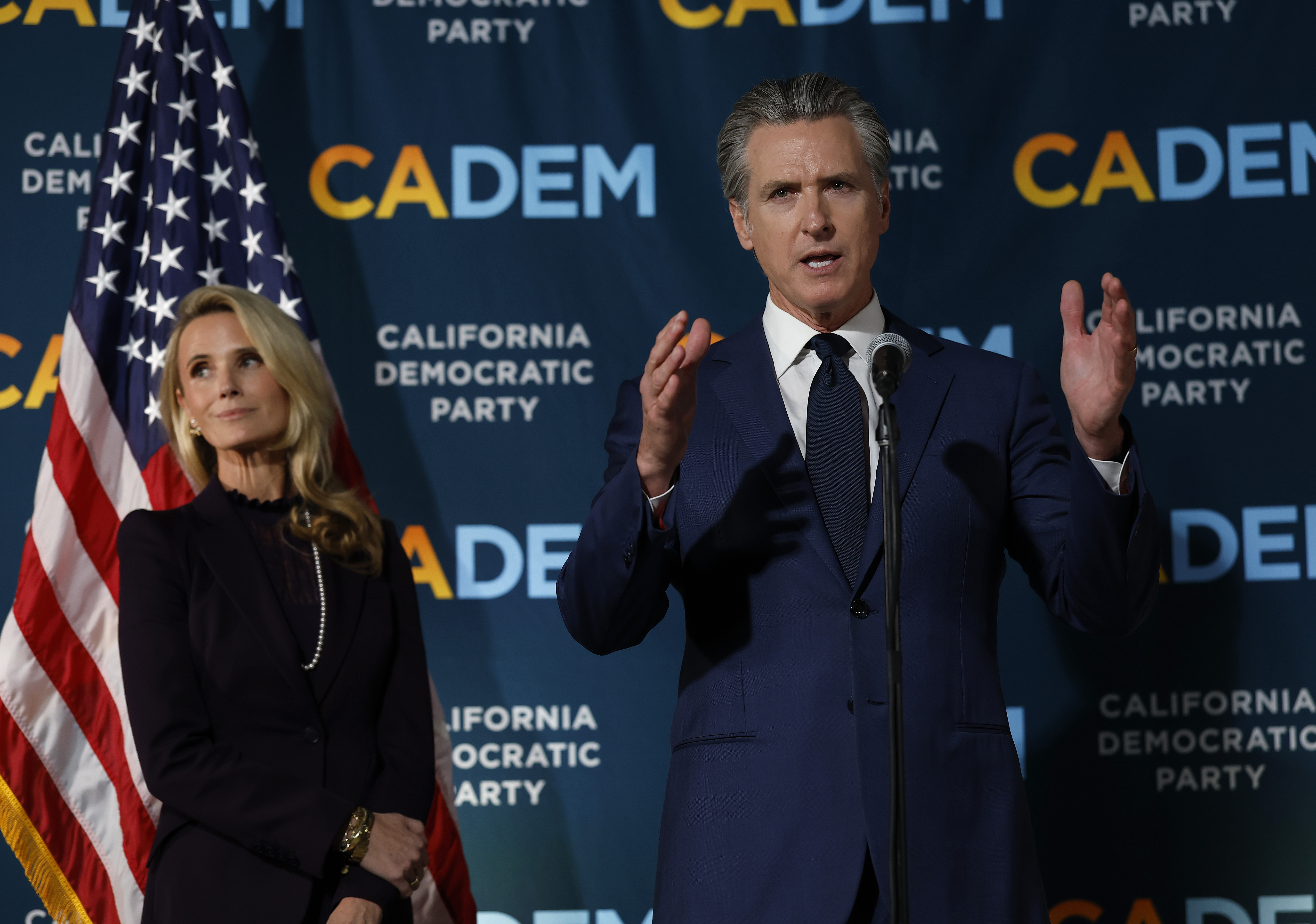 Gavin Newsom’s Wife Mocks Trump After Women’s Hockey Team Declines Invite