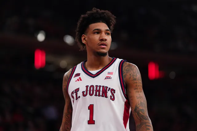 St. John's Red Storm player Dillon Mitchell