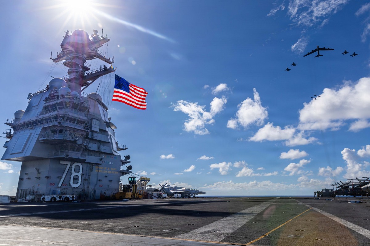 Second US Aircraft Carrier Going To Middle East 