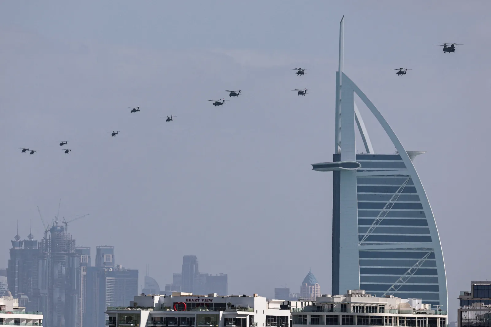 Dubai Airport, Burj Al Arab Hotel Hit by Drone Debris in Iran Strike