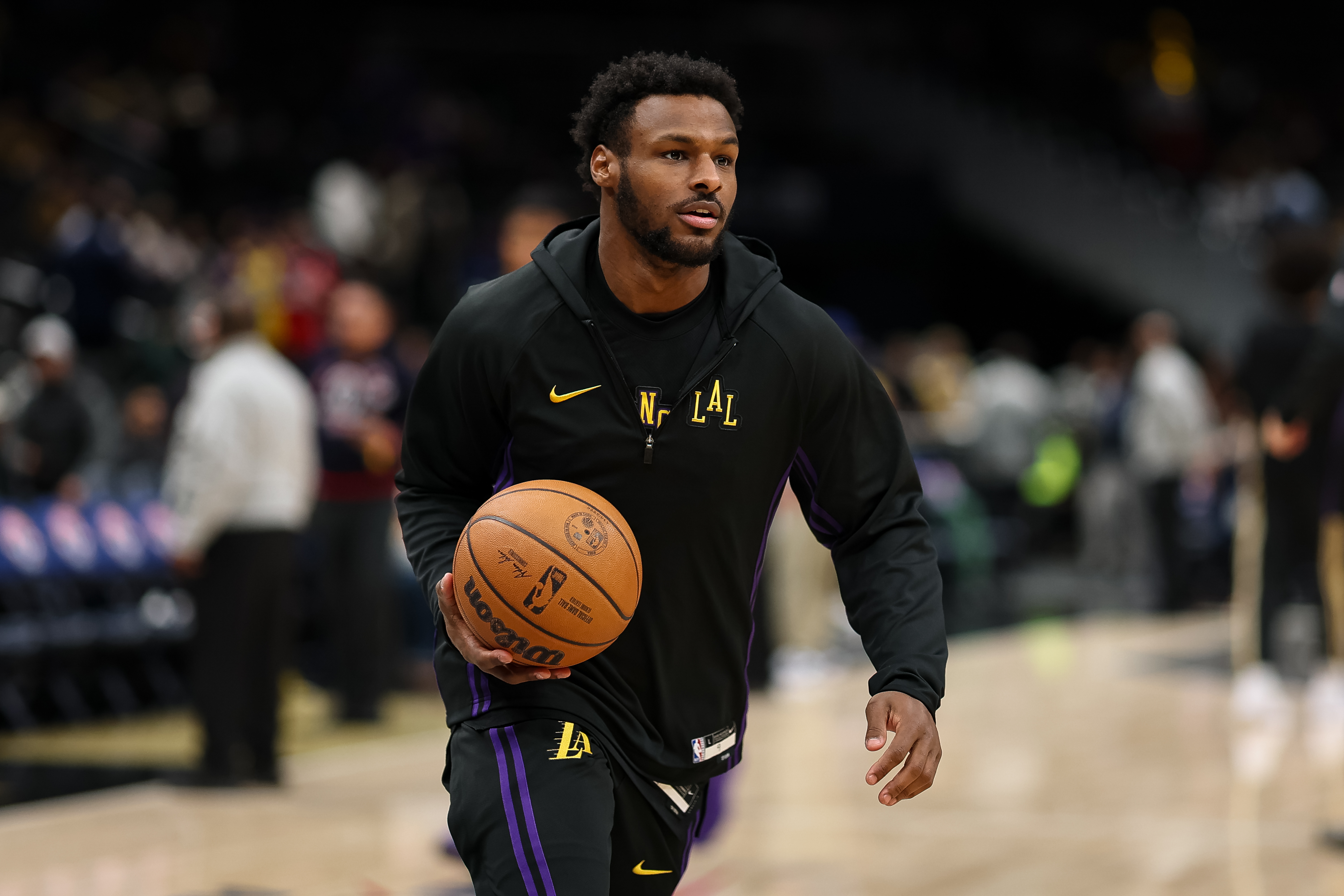 NBA Fans React to Bronny James' Promising Night vs Spurs - Newsweek