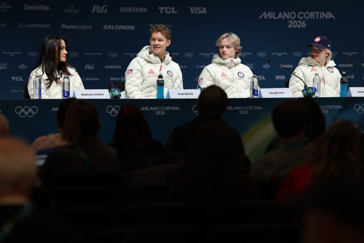 Madison Chock envia mensagem após o colapso olímpico de Ilia Malinin