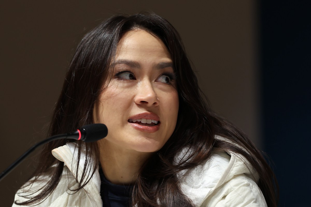 Madison Chock tem uma reação de três palavras ao desempenho olímpico de Alyssa Liu.