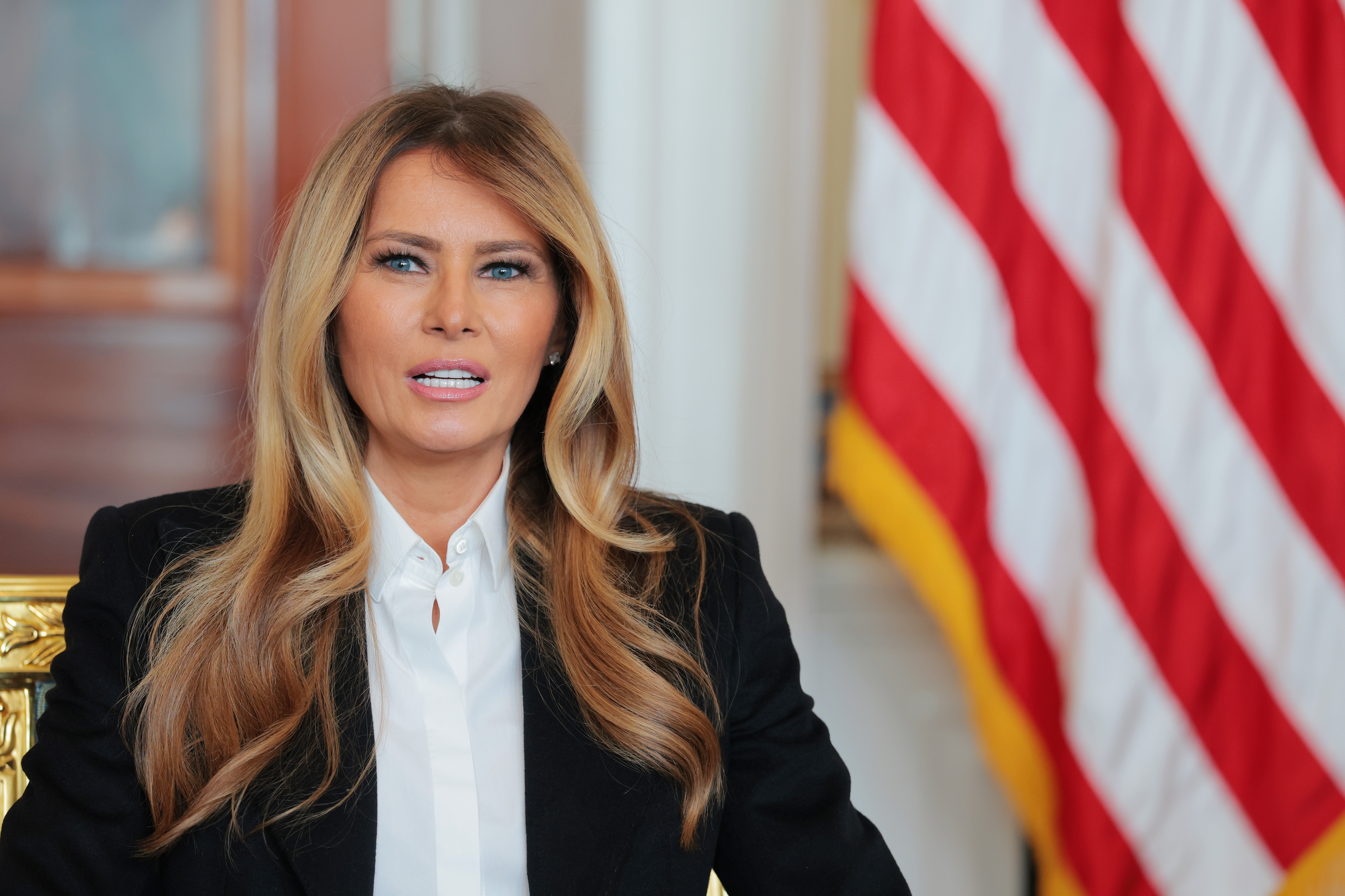 Melania Trump Unveils 'Patriotic' Changes for White House Easter Egg Roll