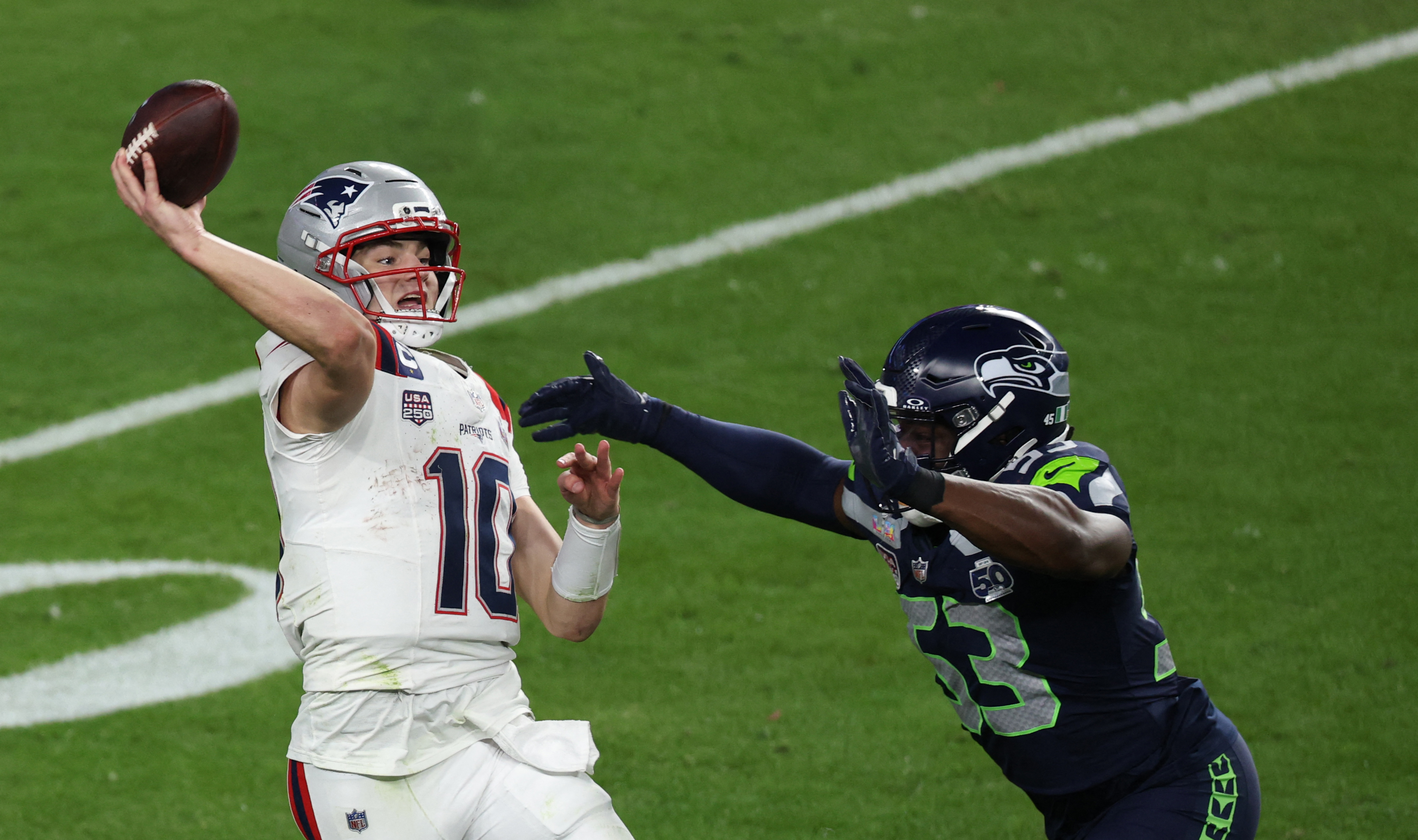Dave Portnoy Says Maye, Patriots Super Bowl Loss 'Worst Offense Ever Seen'