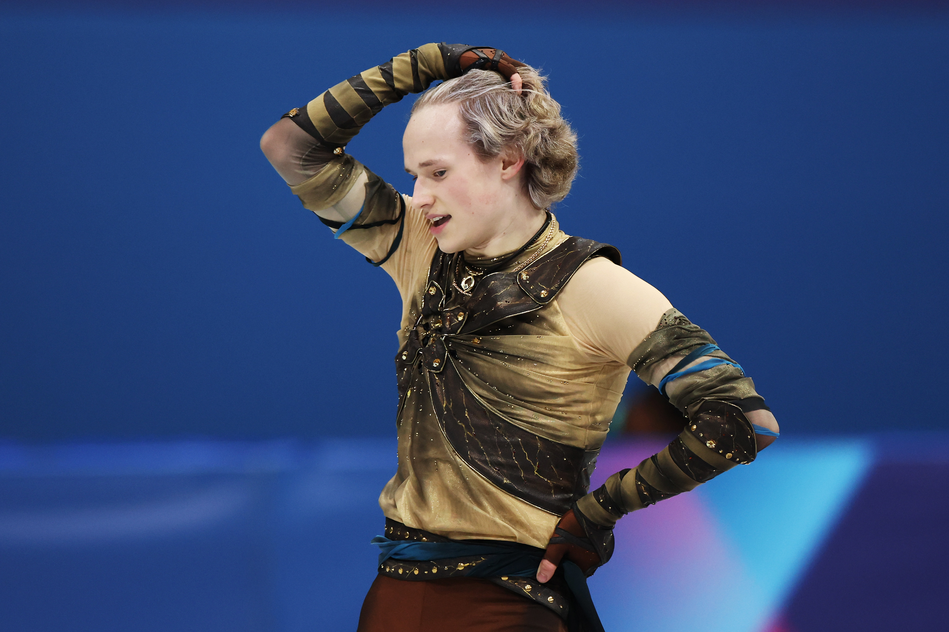 Ilia Malinin Visibly Upset After Loss to Japan’s Kagiyama in Olympic Opener