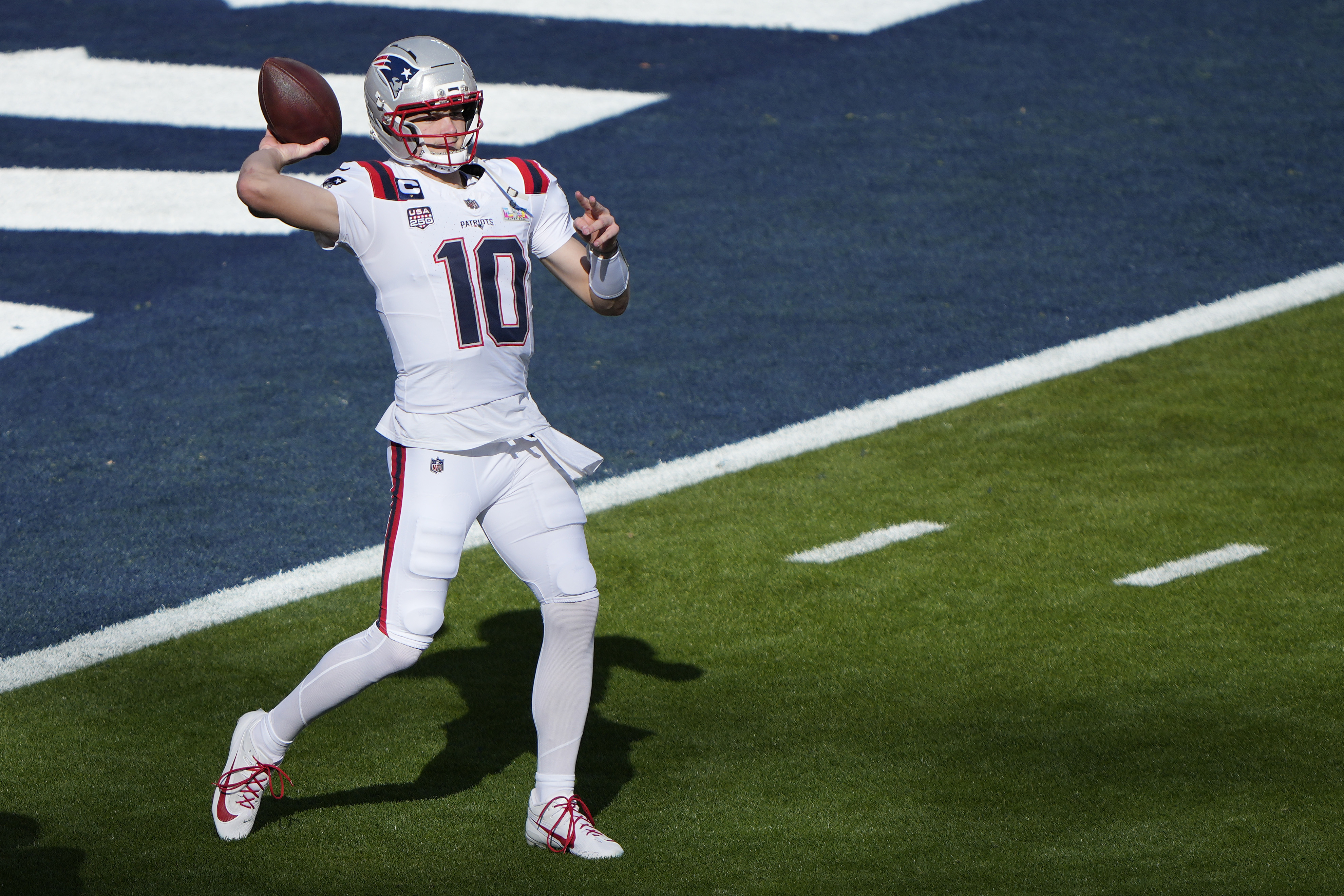 Drake Maye Loves Weather Forecast for Patriots-Seahawks Super Bowl