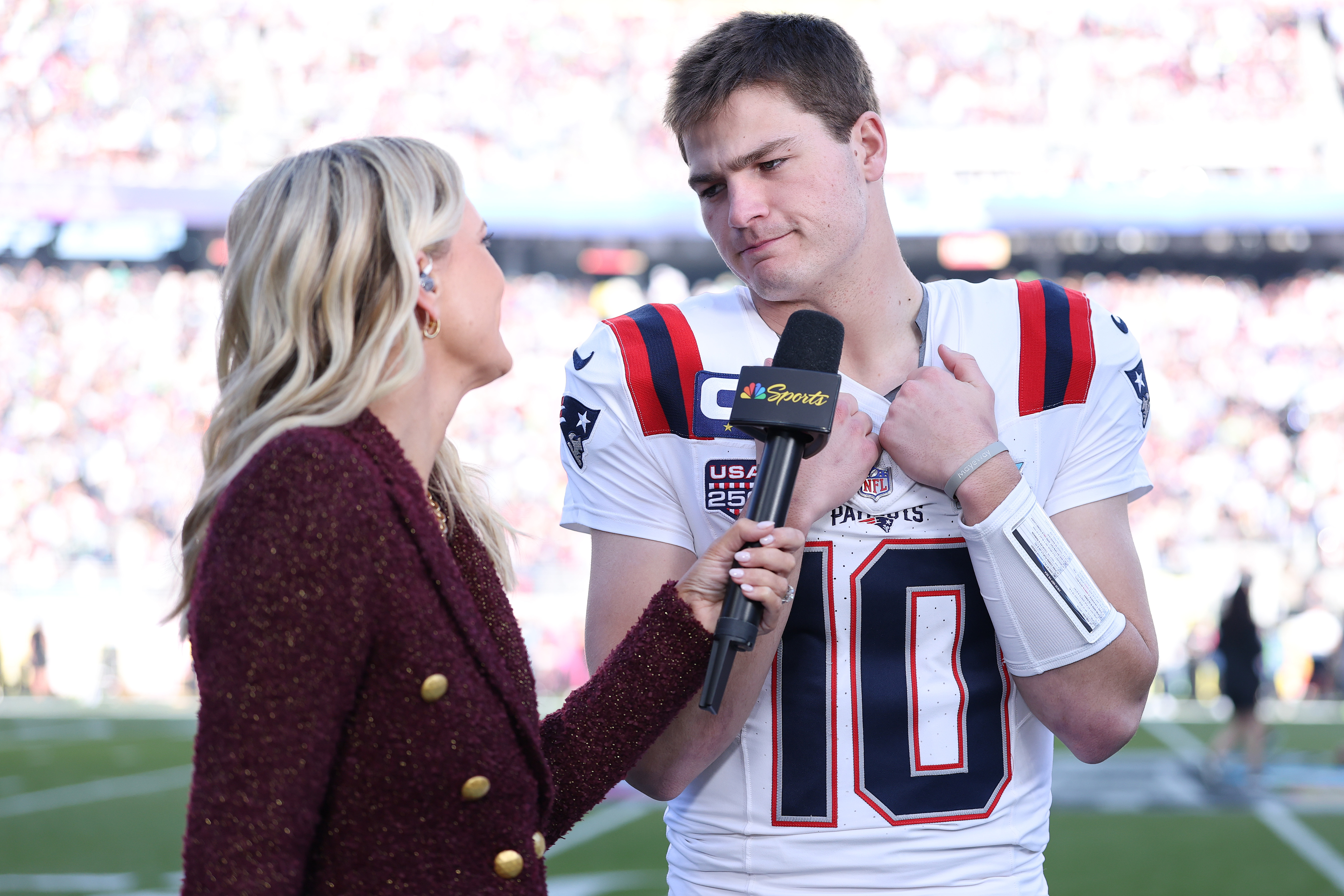 Patriots' Drake Maye Makes Promise After Ugly Super Bowl Loss to Seahawks