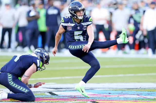 Seattle Seahawks kicker Jason Meyers