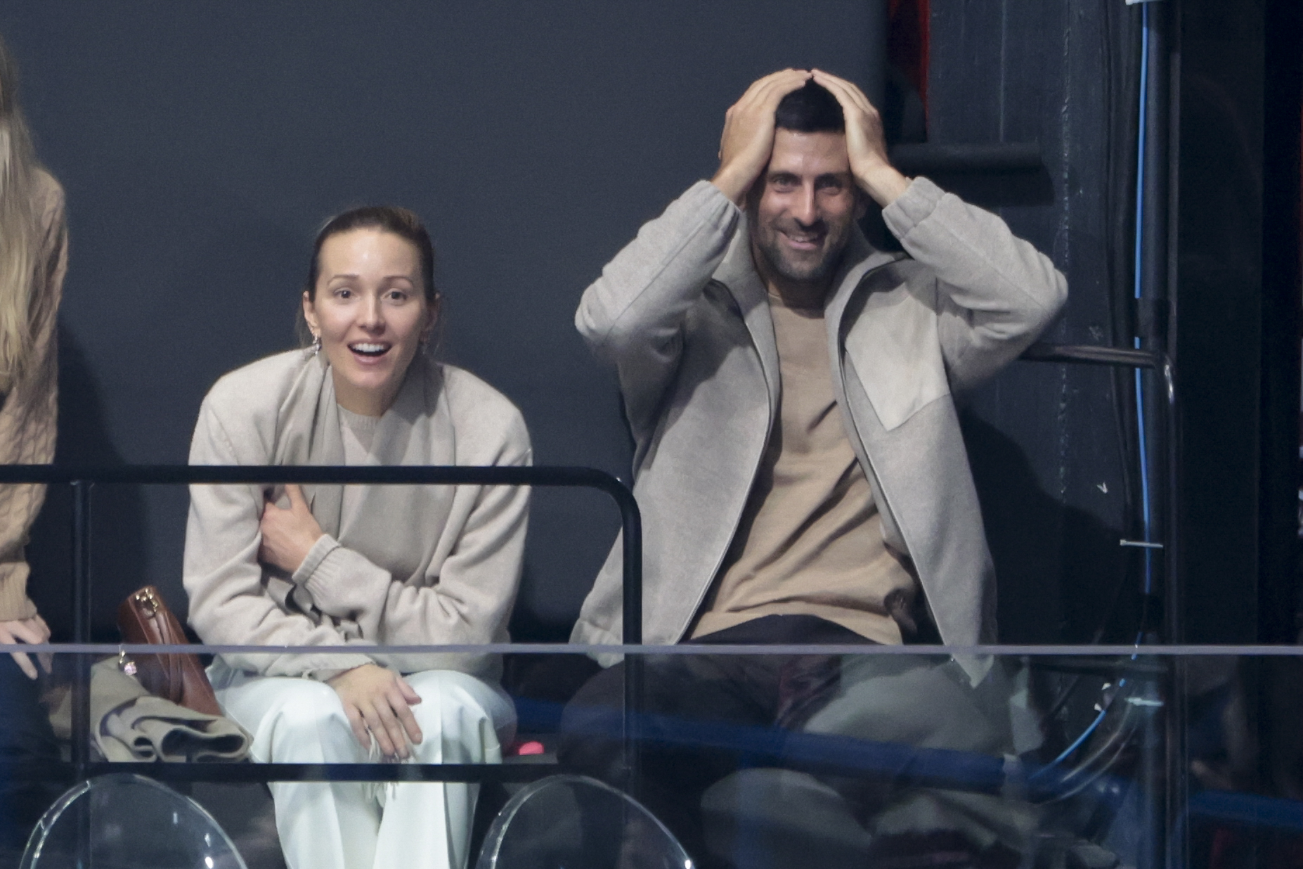 Novak Djokovic Goes Viral Watching Ilia Malinin’s Backflip at the Olympics