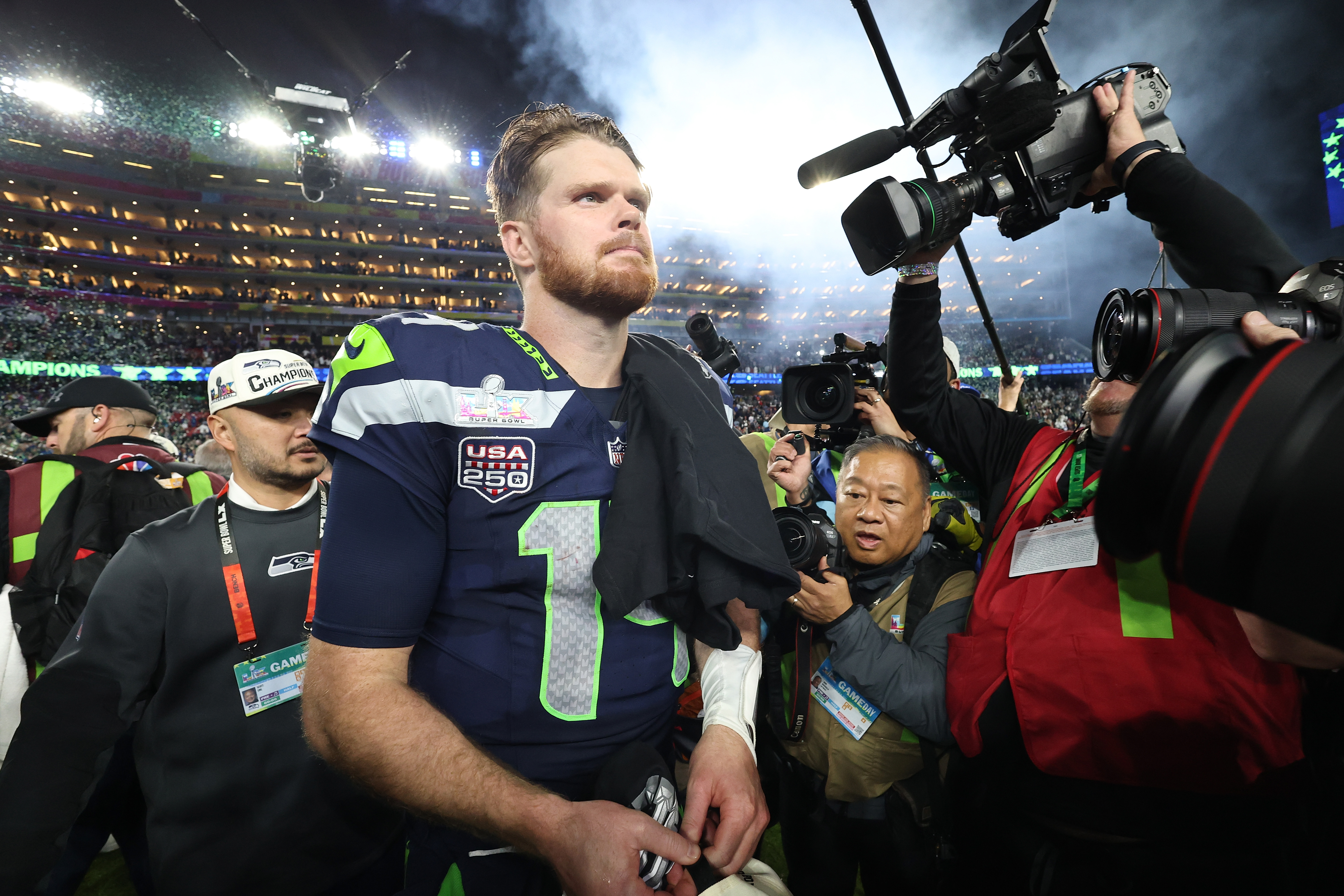Seahawks QB Sam Darnold Sets NFL Record With Super Bowl LX Win